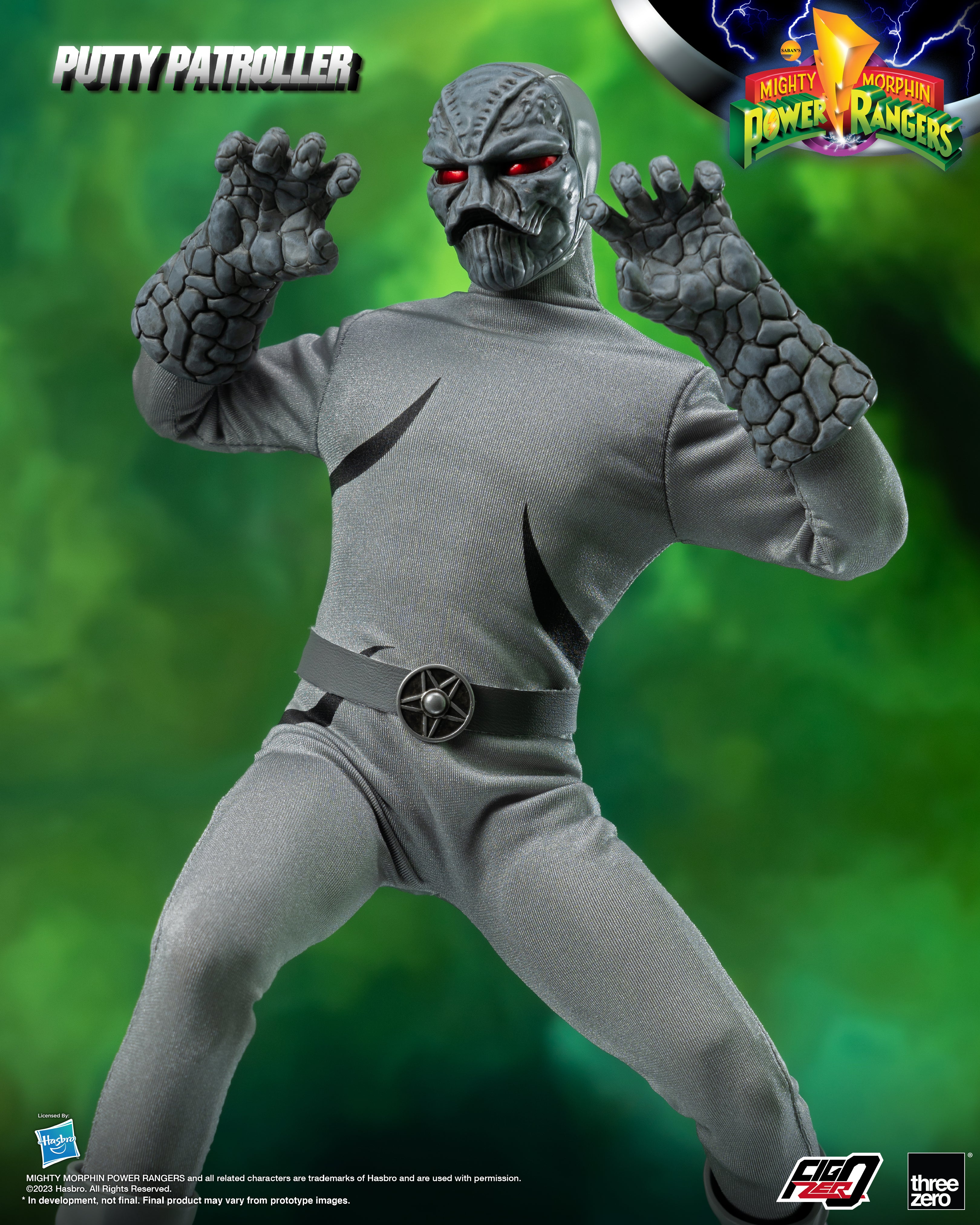 PRE-ORDER threezero - FigZero - Mighty Morphin Power Rangers - Putty Patroller 1/6