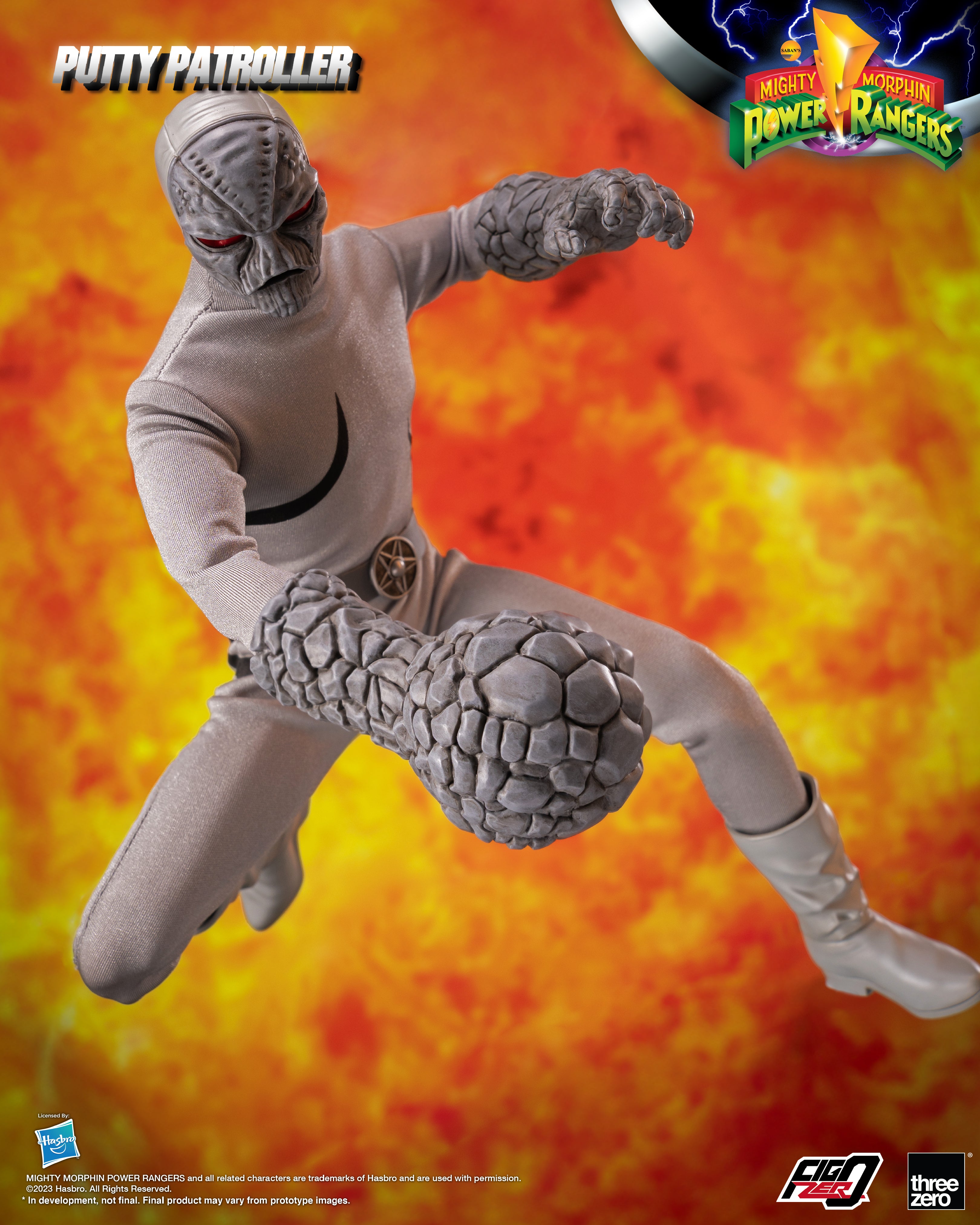 PRE-ORDER threezero - FigZero - Mighty Morphin Power Rangers - Putty Patroller 1/6