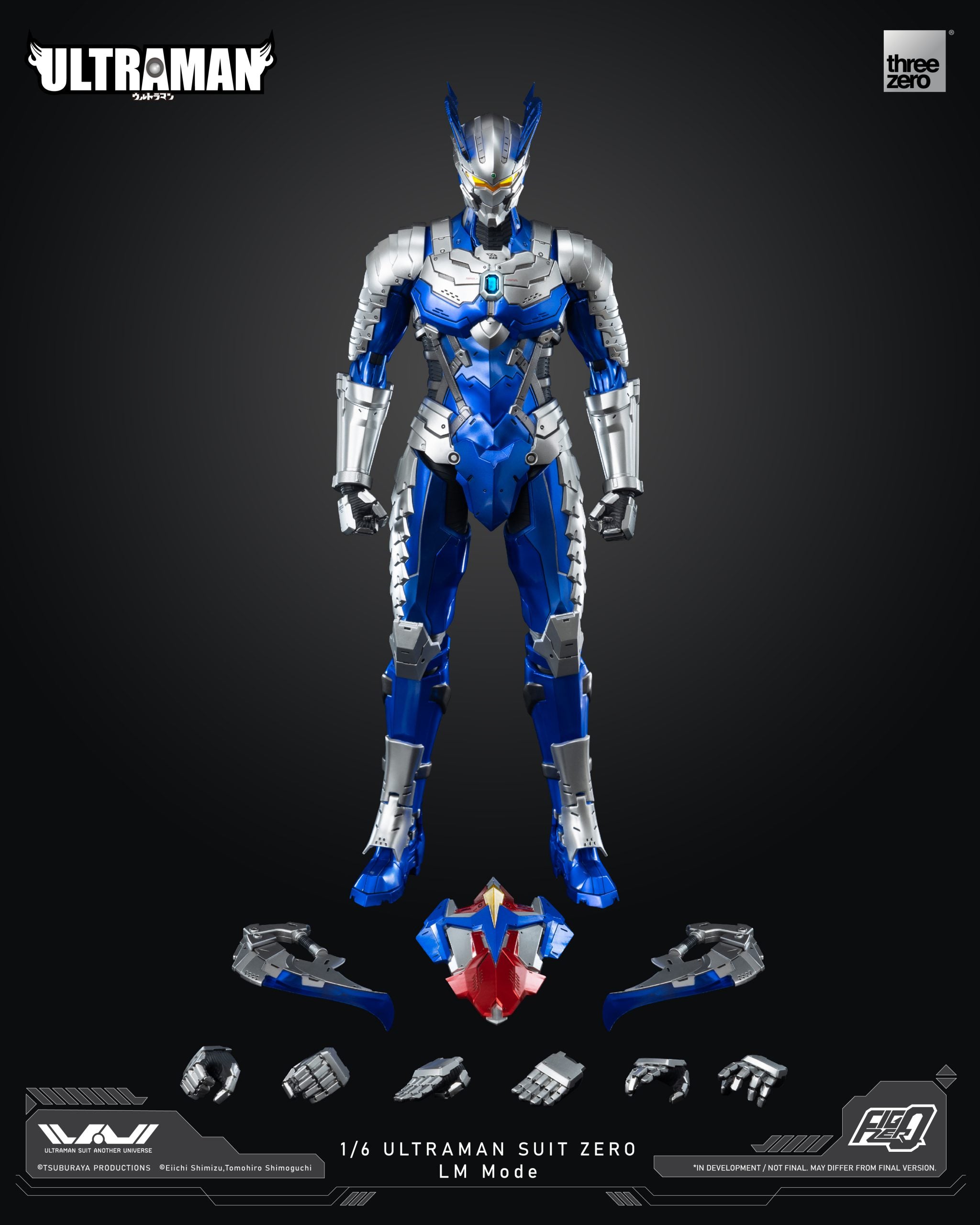 PRE-ORDER threezero - FigZero - ULTRAMAN - ULTRAMAN SUIT ZERO: LM Mode 1/6
