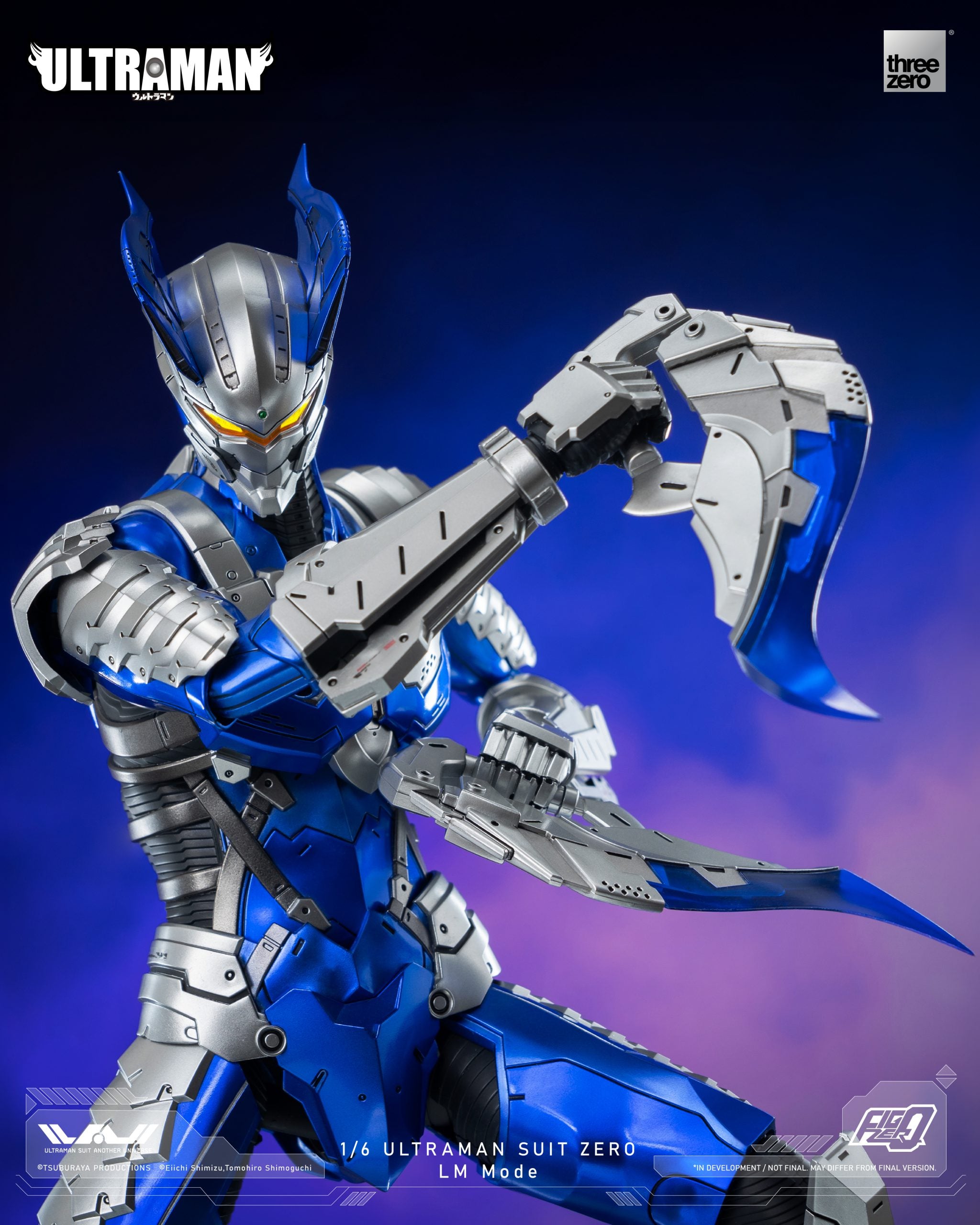 PRE-ORDER threezero - FigZero - ULTRAMAN - ULTRAMAN SUIT ZERO: LM Mode 1/6