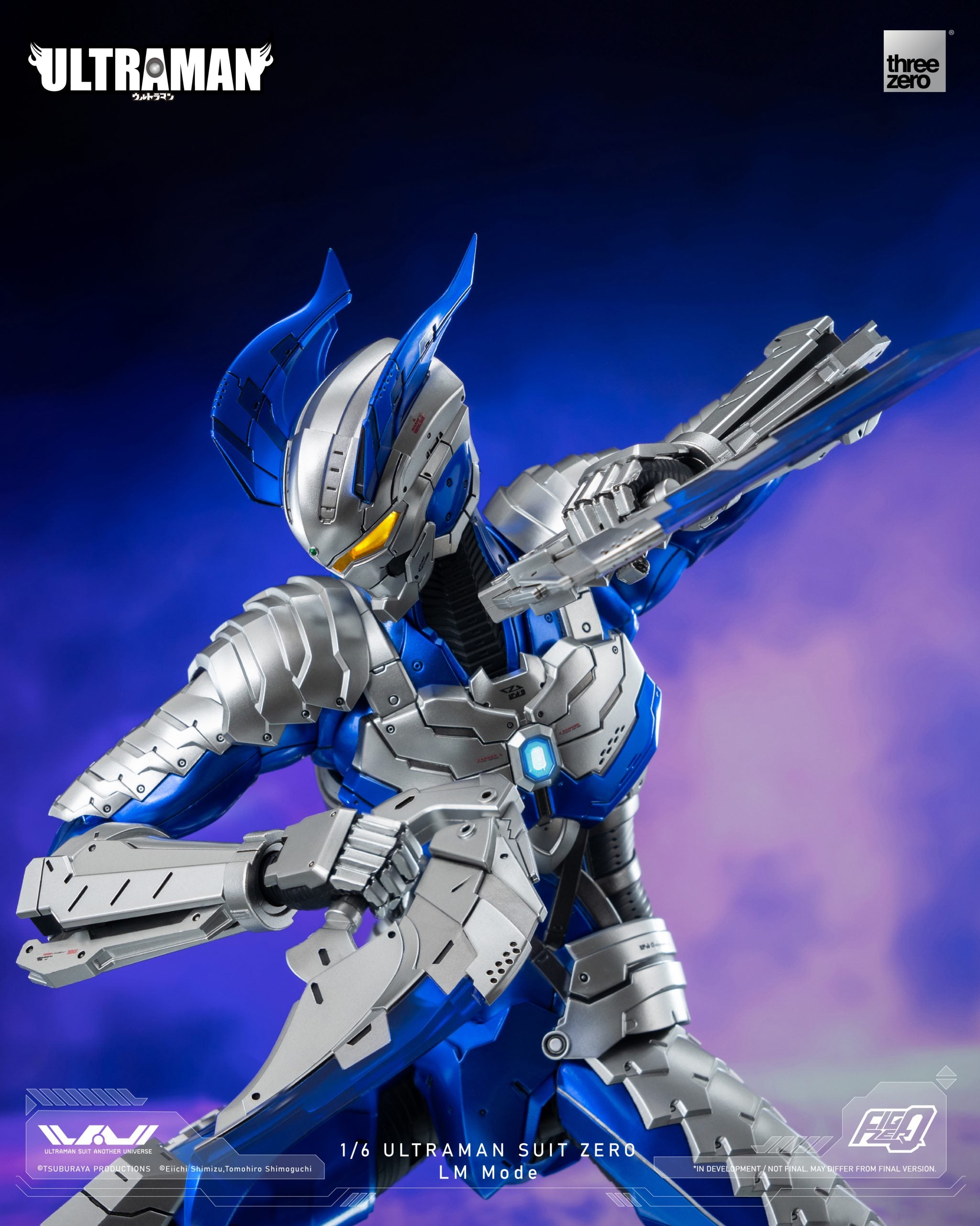 PRE-ORDER threezero - FigZero - ULTRAMAN - ULTRAMAN SUIT ZERO: LM Mode 1/6