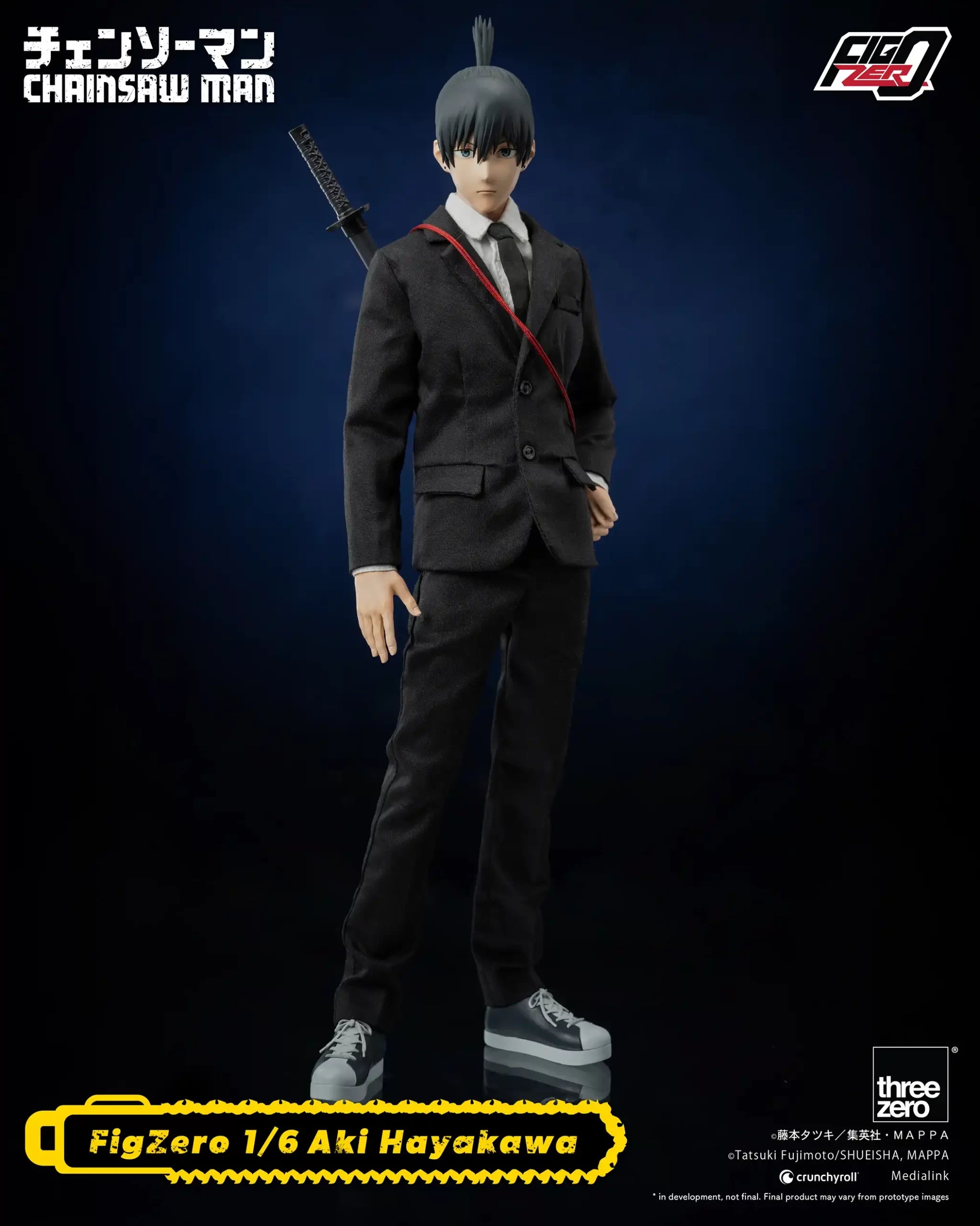 PRE-ORDER threezero - FigZero - Chainsaw Man - Aki Hayakawa 1/6