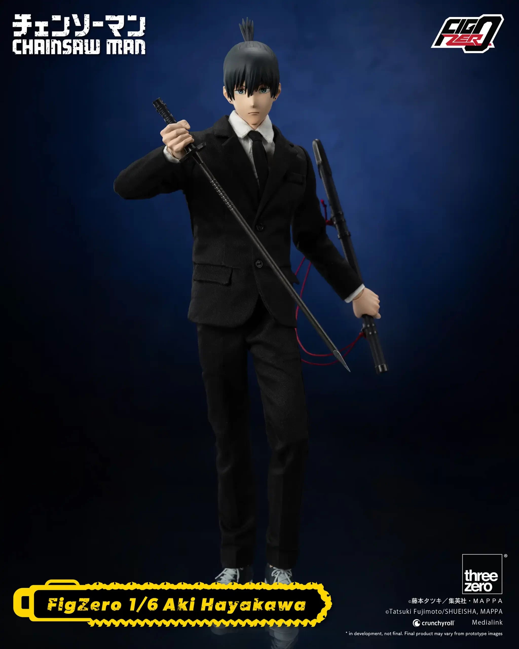 PRE-ORDER threezero - FigZero - Chainsaw Man - Aki Hayakawa 1/6