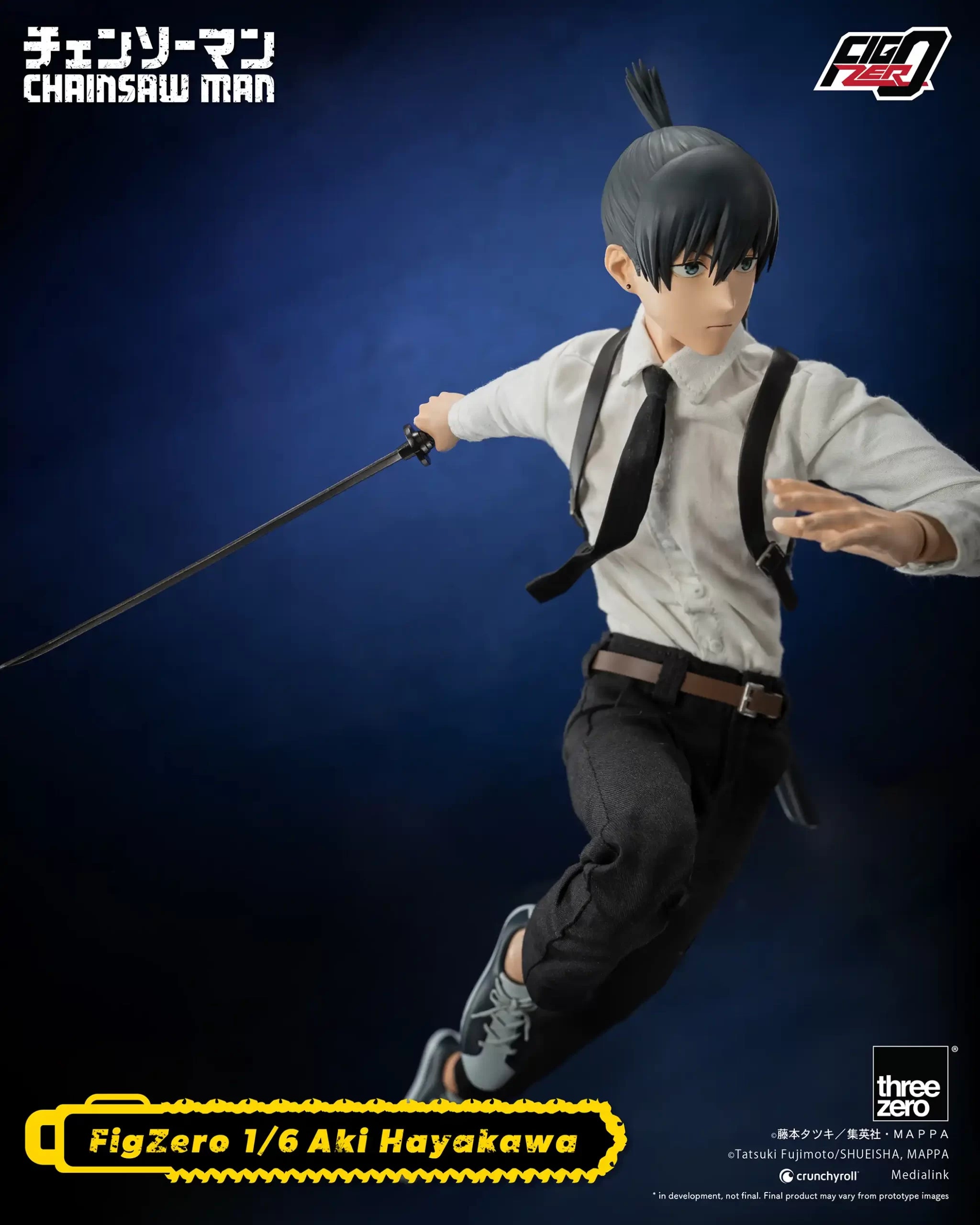 PRE-ORDER threezero - FigZero - Chainsaw Man - Aki Hayakawa 1/6