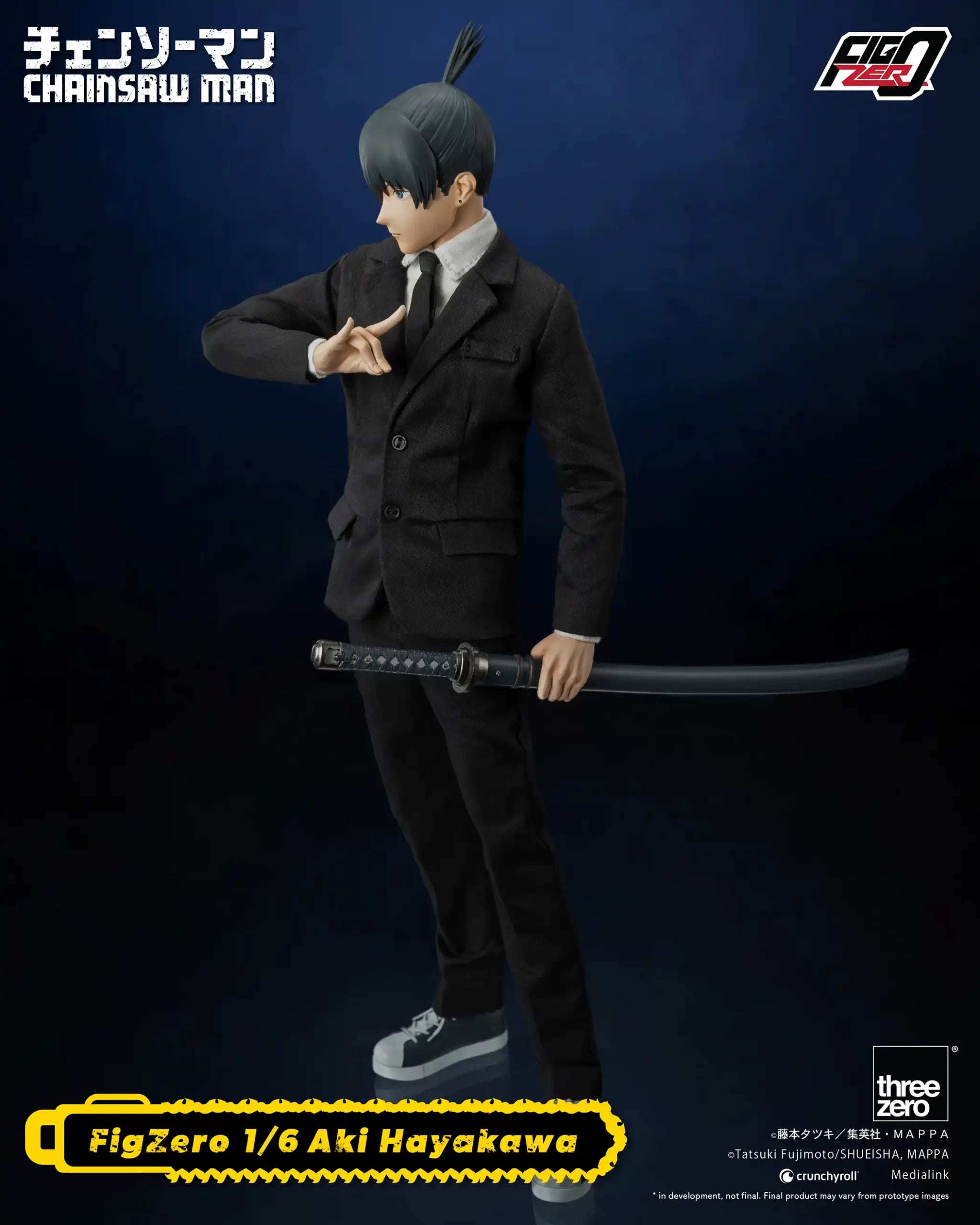 PRE-ORDER threezero - FigZero - Chainsaw Man - Aki Hayakawa 1/6