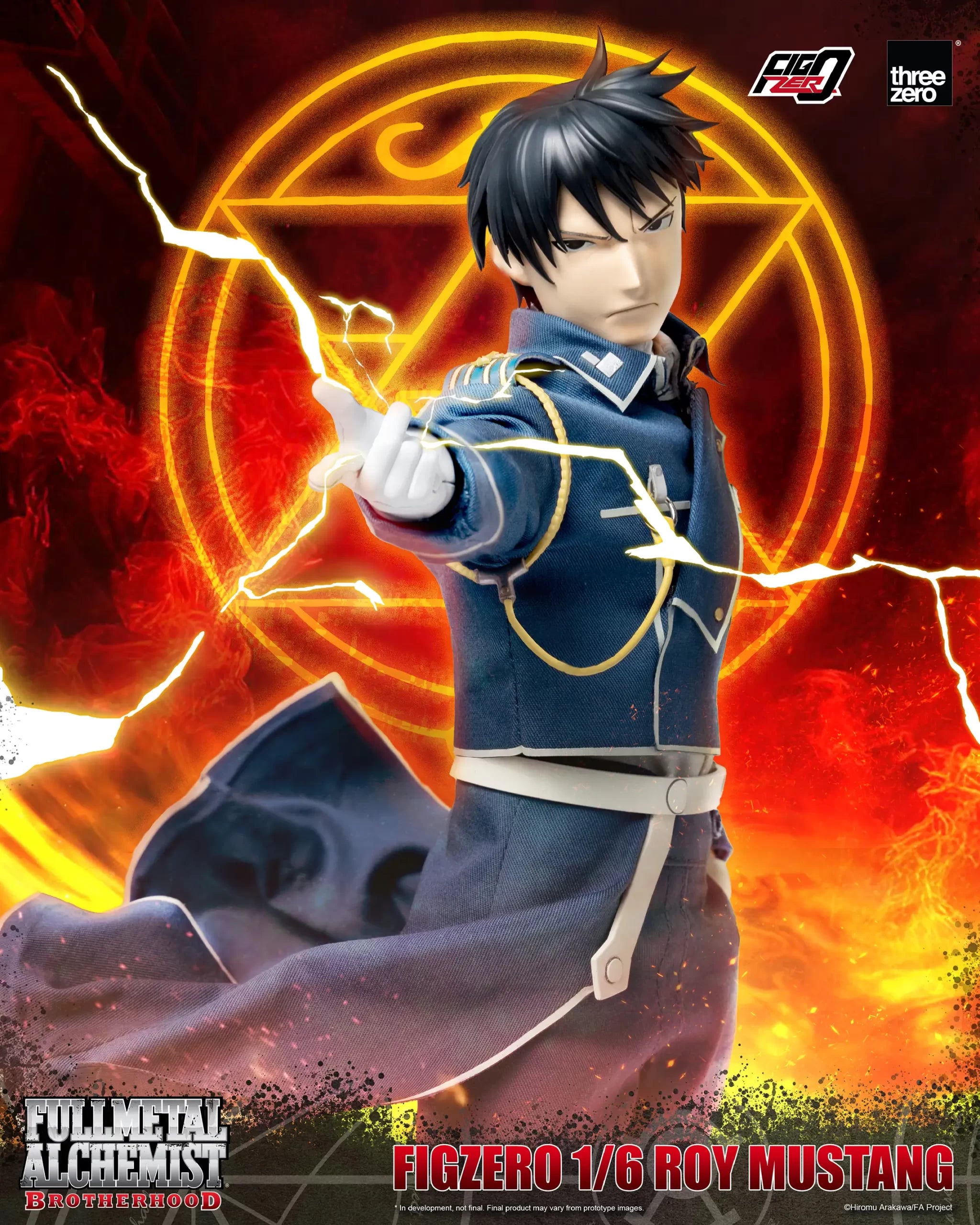 PRE-ORDER threezero - FigZero - FULLMETAL ALCHEMIST BROTHERHOOD - Roy Mustang 1/6