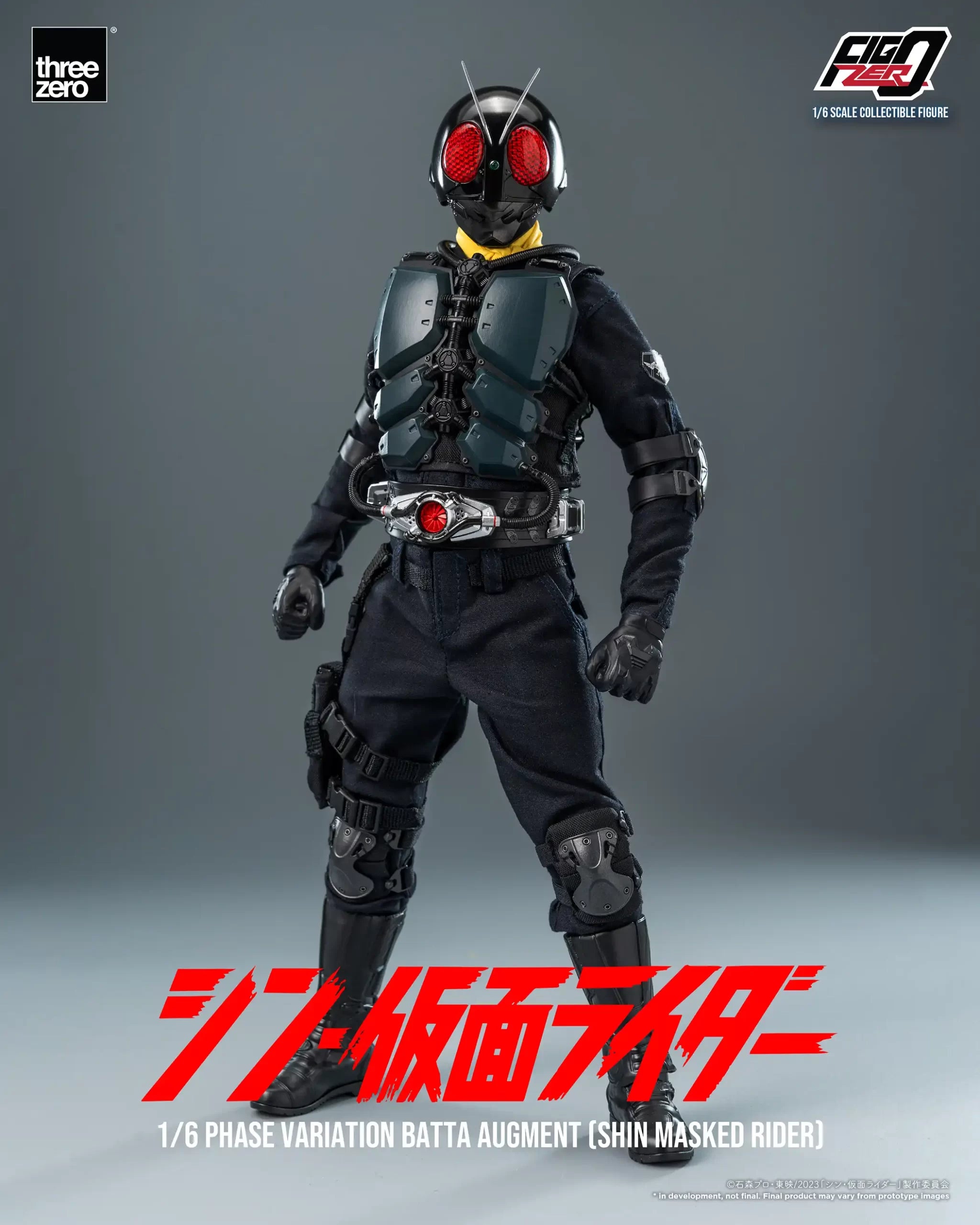 PRE-ORDER threezero - FigZero - Shin Kamen Rider - Phase Variation Batta Augment 1/6