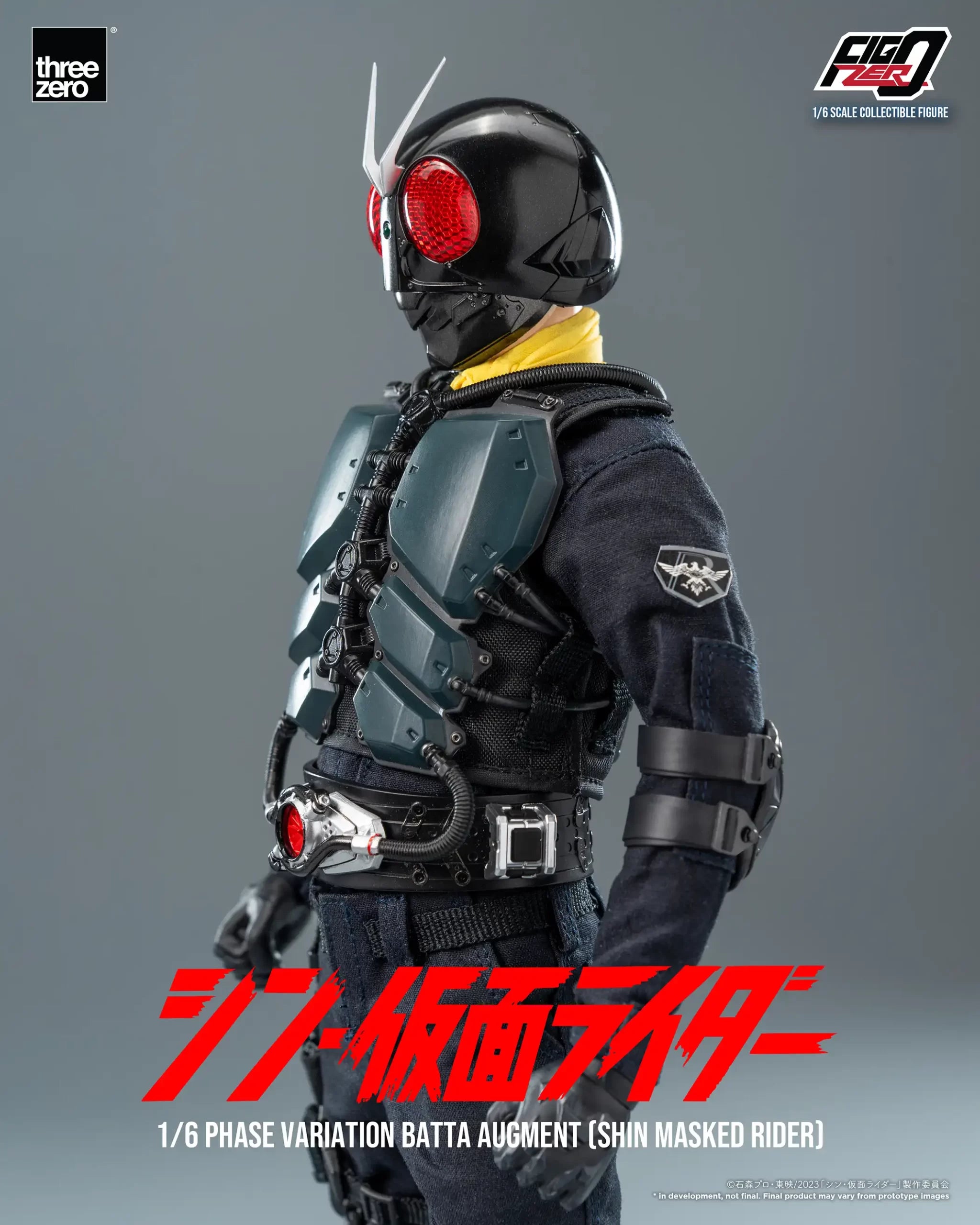 PRE-ORDER threezero - FigZero - Shin Kamen Rider - Phase Variation Batta Augment 1/6
