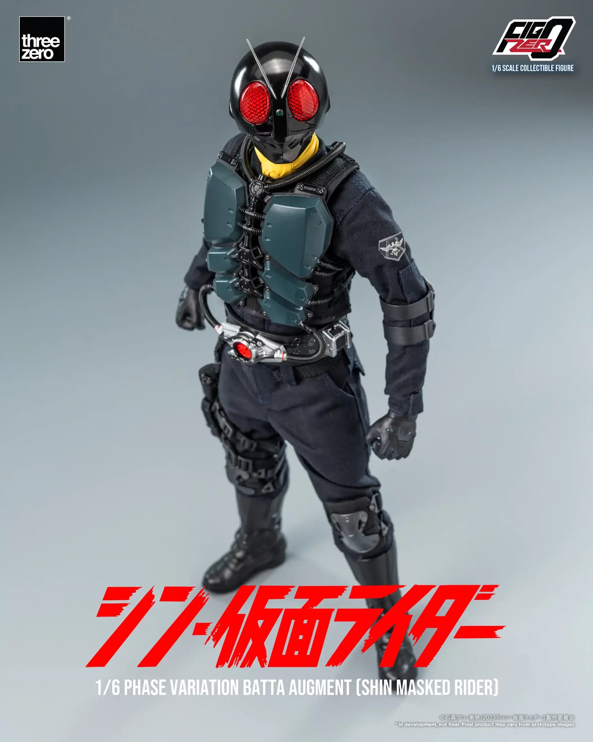 PRE-ORDER threezero - FigZero - Shin Kamen Rider - Phase Variation Batta Augment 1/6