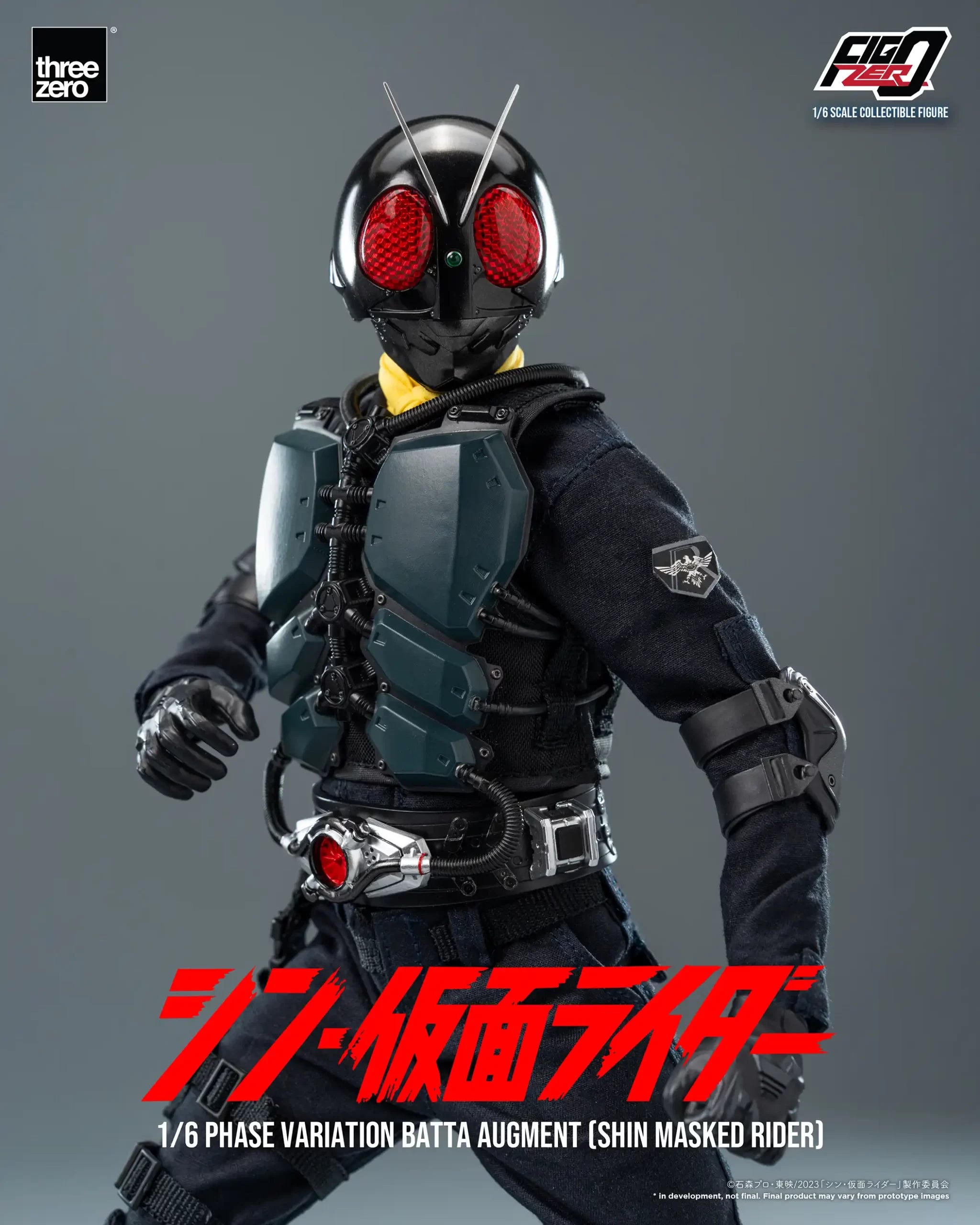PRE-ORDER threezero - FigZero - Shin Kamen Rider - Phase Variation Batta Augment 1/6