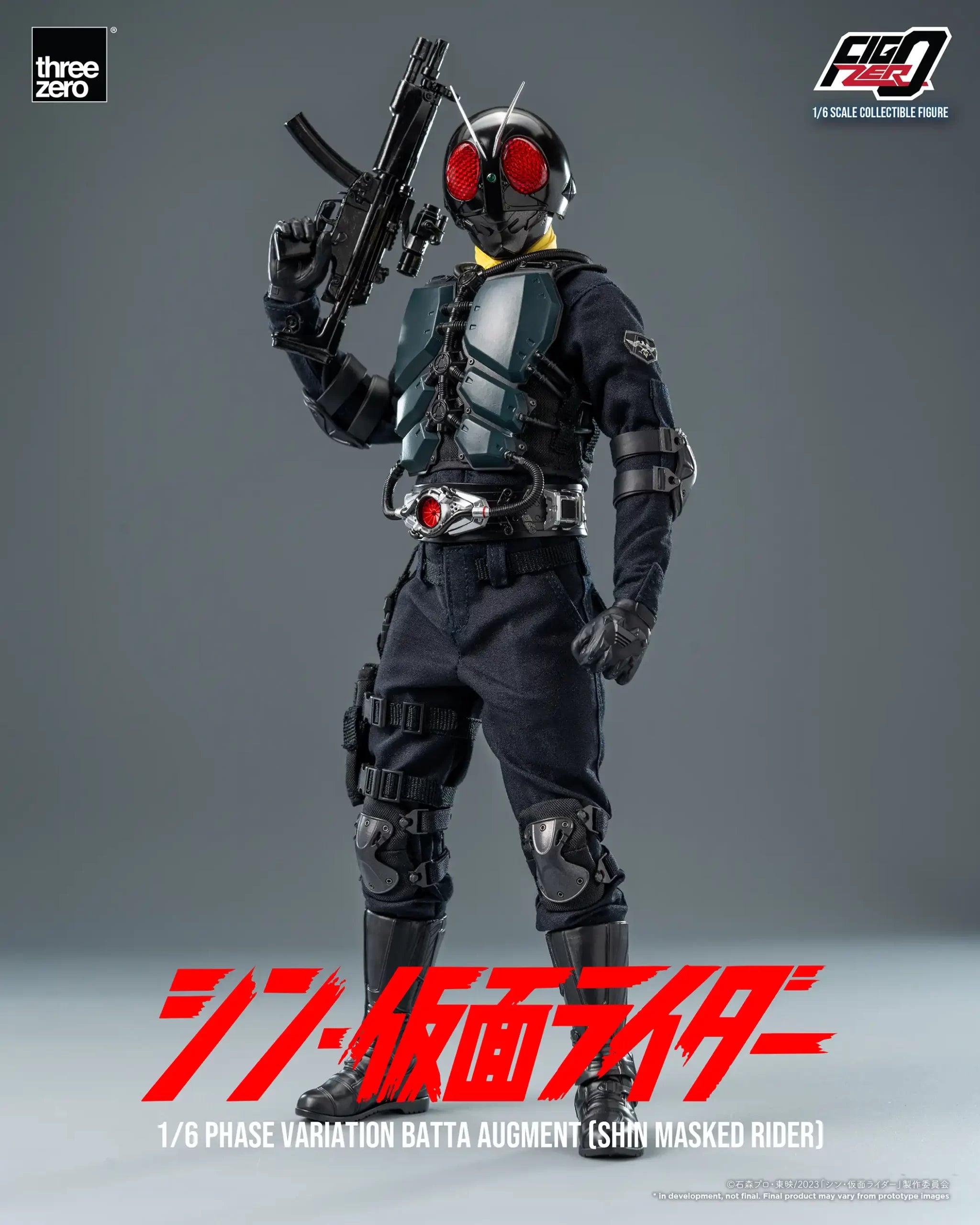 PRE-ORDER threezero - FigZero - Shin Kamen Rider - Phase Variation Batta Augment 1/6