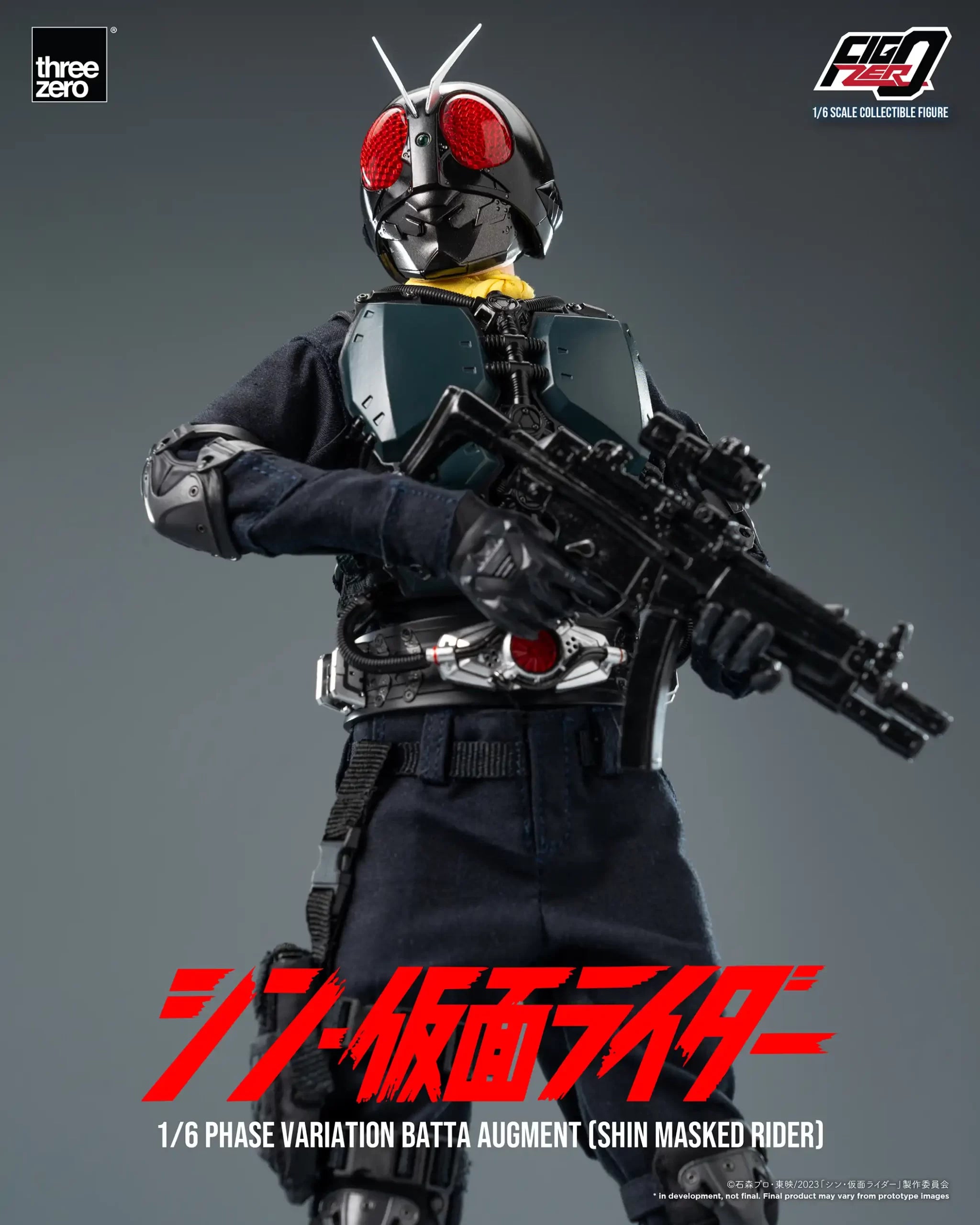 PRE-ORDER threezero - FigZero - Shin Kamen Rider - Phase Variation Batta Augment 1/6