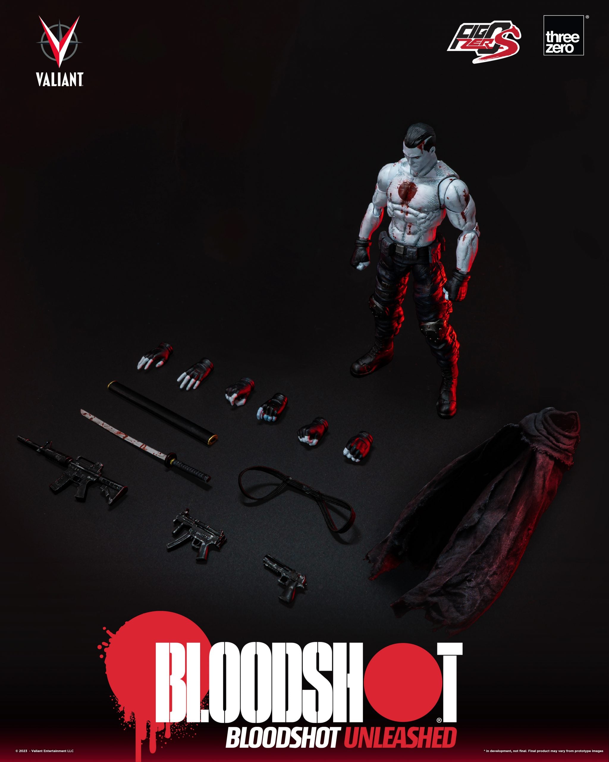 PRE-ORDER threezero - FigZero - Valiant - Bloodshot Unleashed 1/12