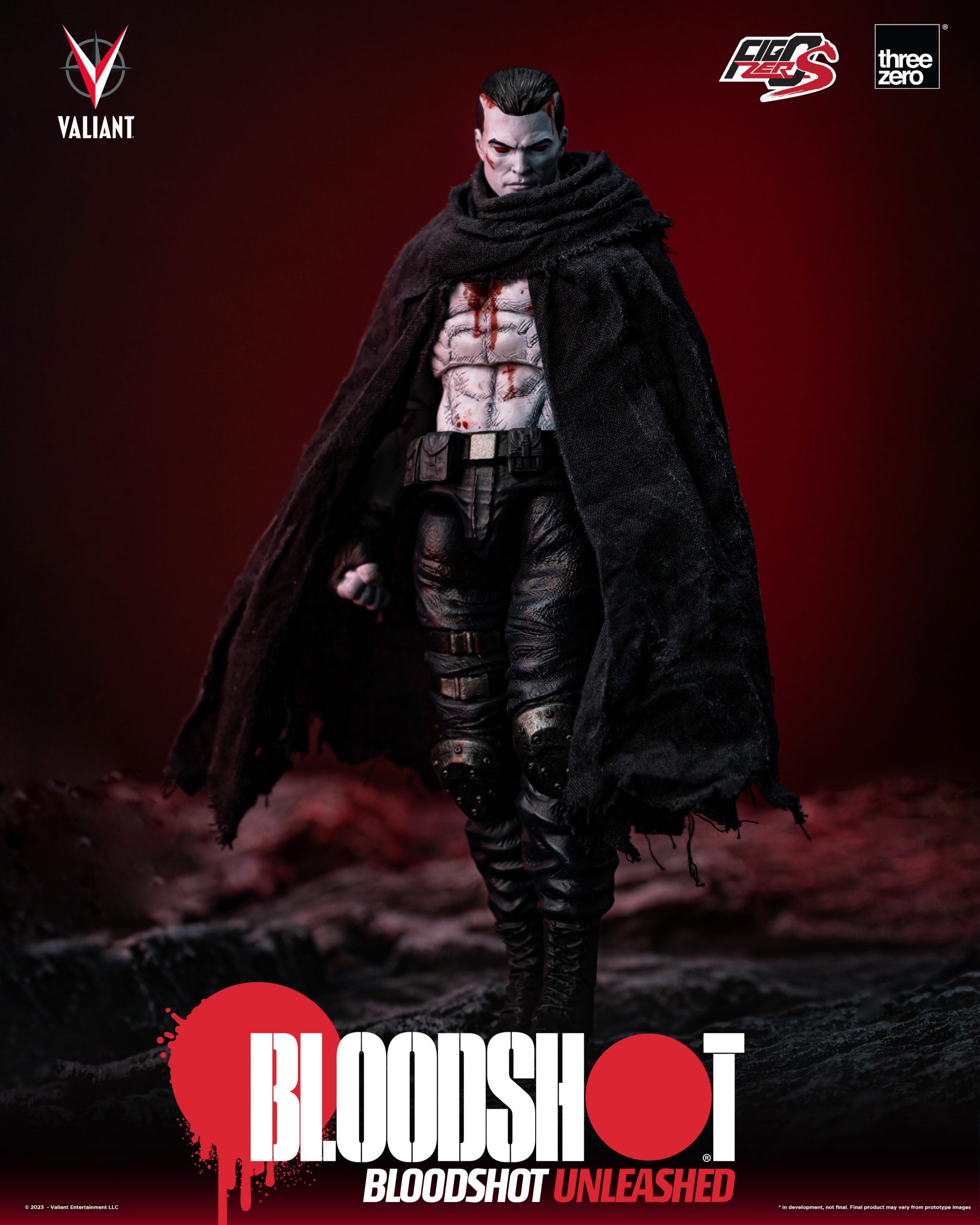 PRE-ORDER threezero - FigZero - Valiant - Bloodshot Unleashed 1/12