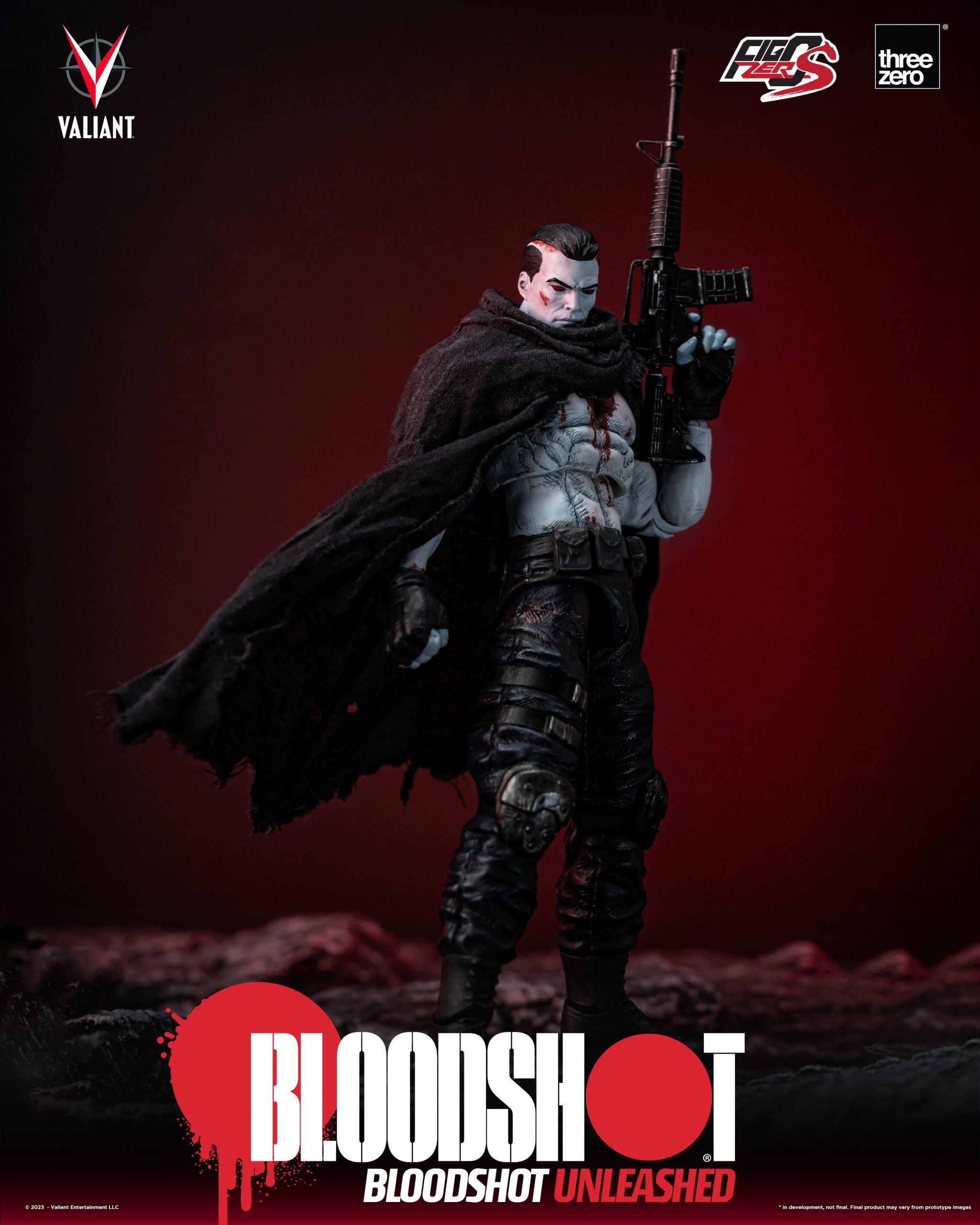 PRE-ORDER threezero - FigZero - Valiant - Bloodshot Unleashed 1/12