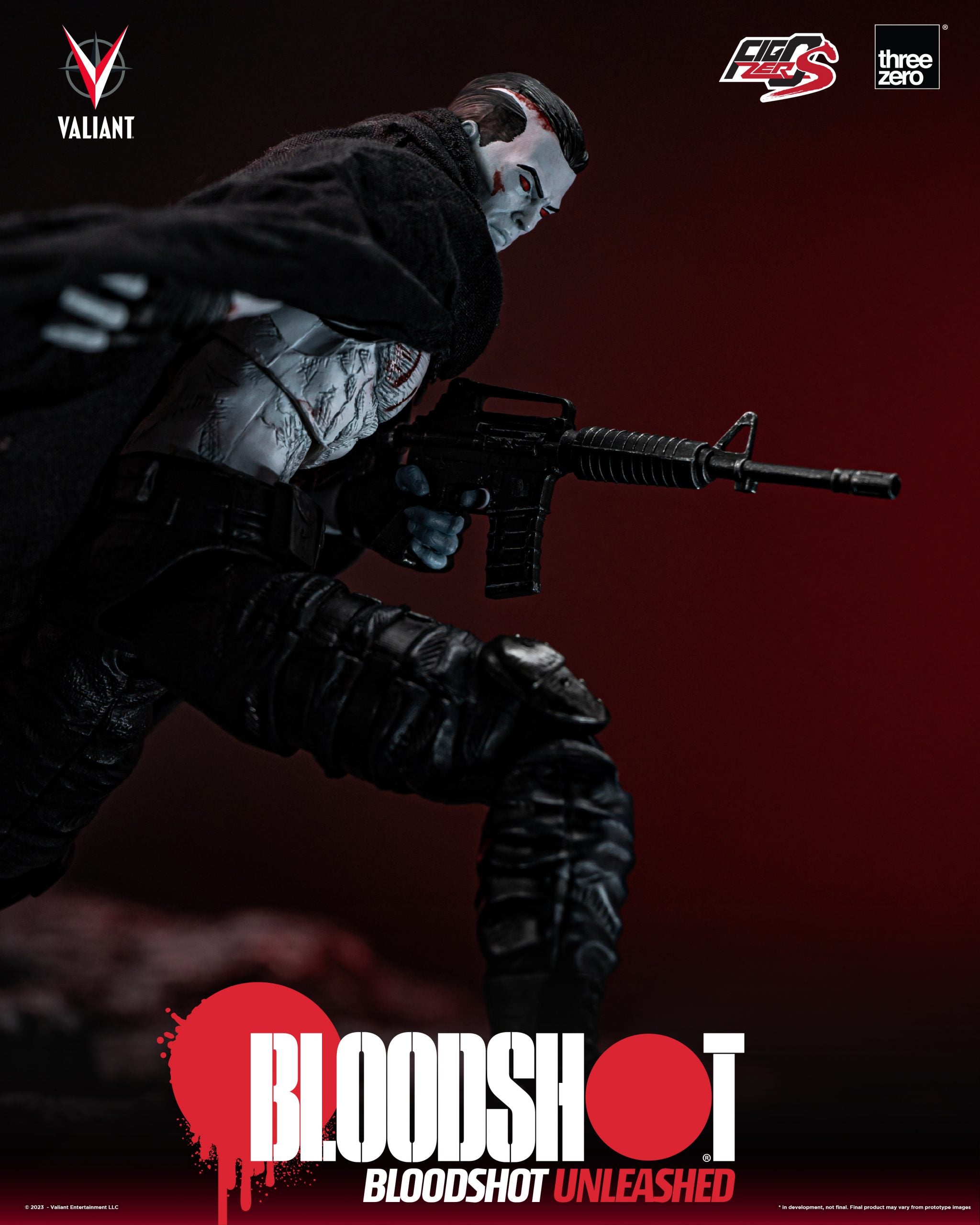 PRE-ORDER threezero - FigZero - Valiant - Bloodshot Unleashed 1/12