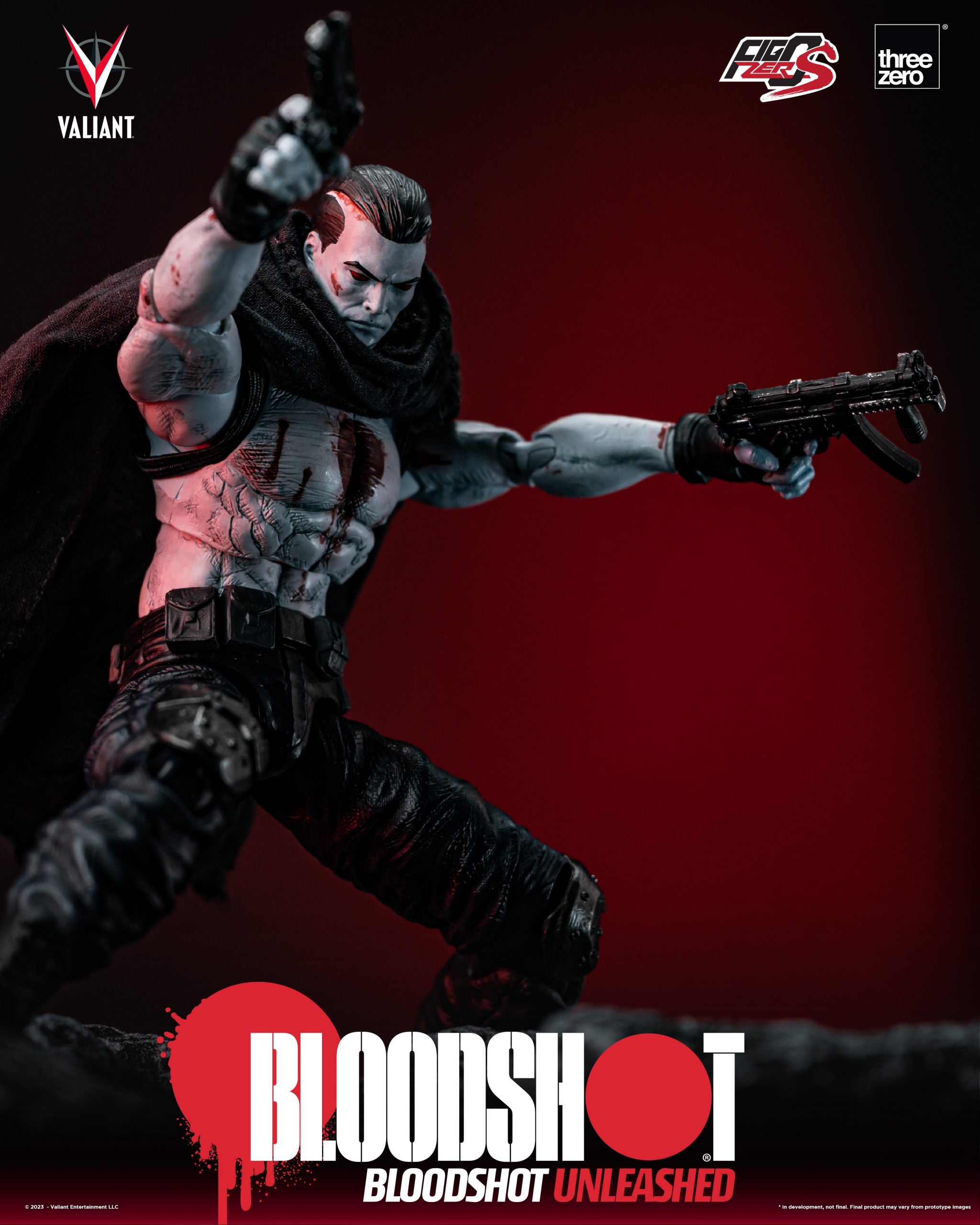 PRE-ORDER threezero - FigZero - Valiant - Bloodshot Unleashed 1/12