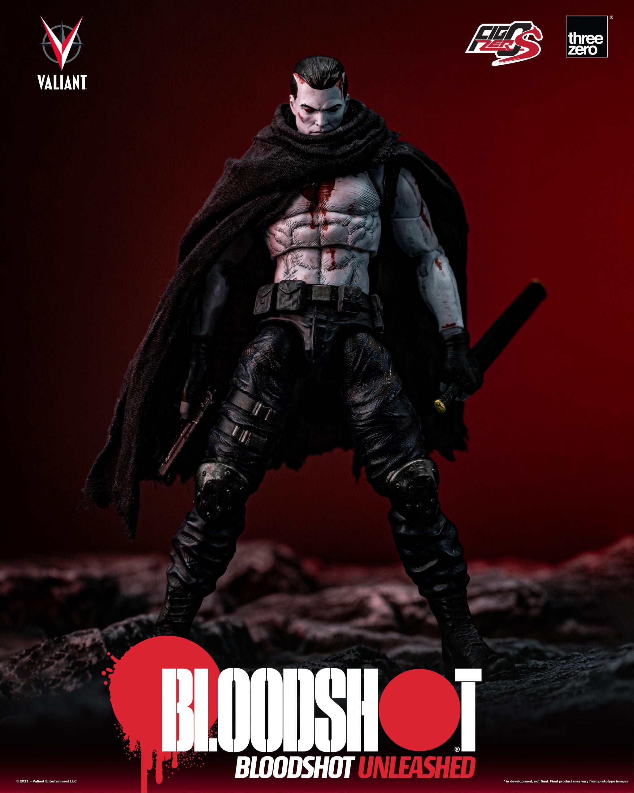 PRE-ORDER threezero - FigZero - Valiant - Bloodshot Unleashed 1/12