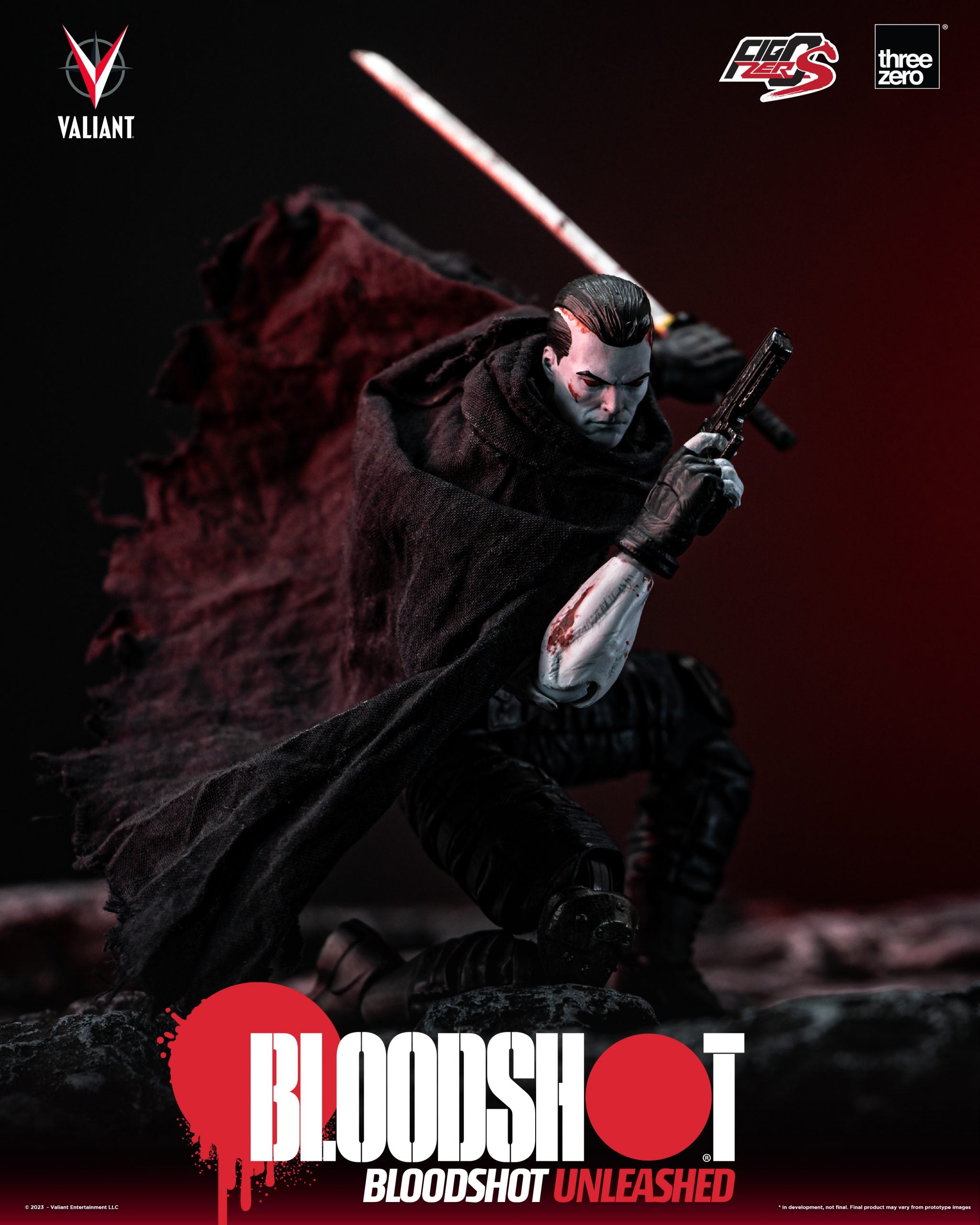 PRE-ORDER threezero - FigZero - Valiant - Bloodshot Unleashed 1/12