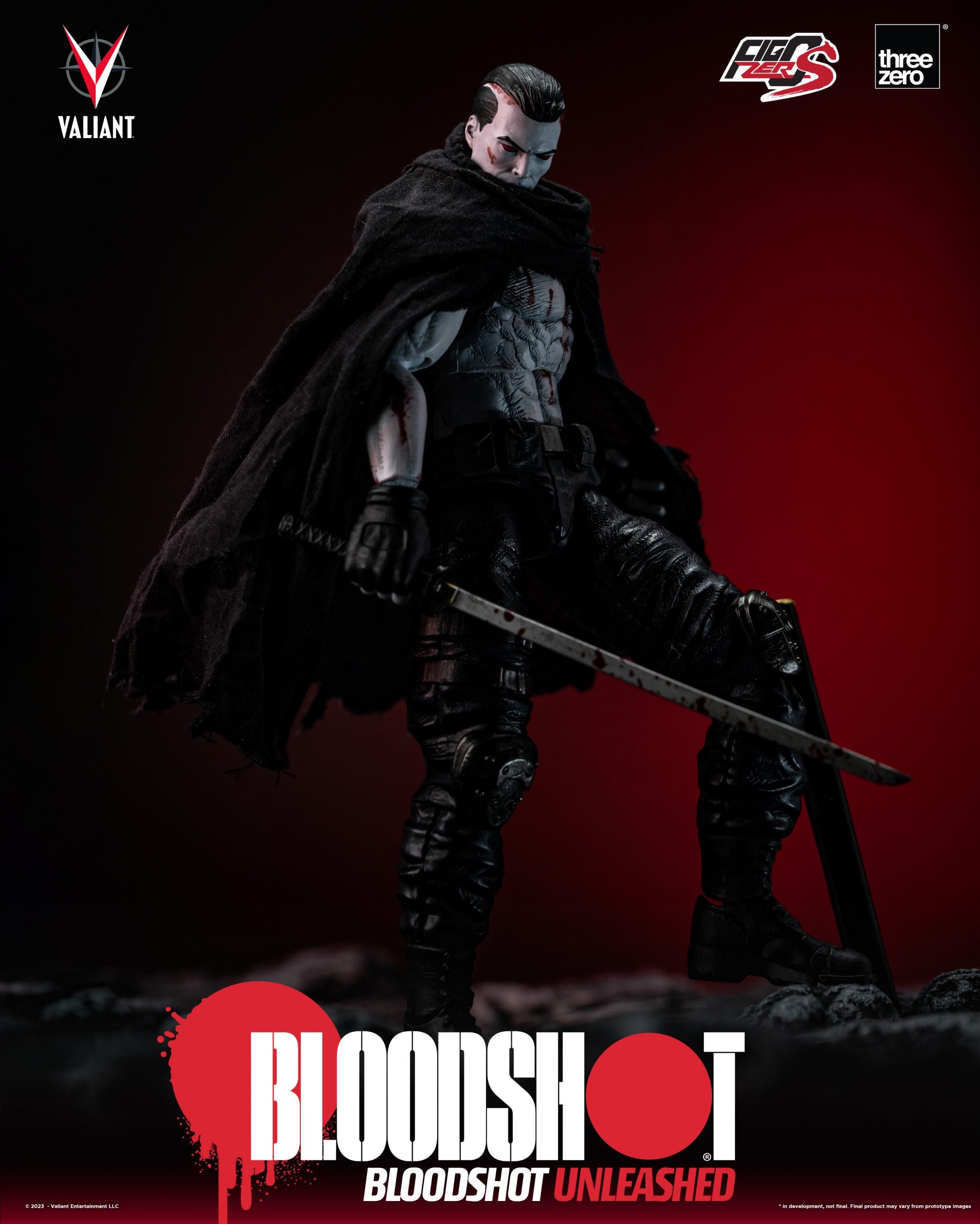 PRE-ORDER threezero - FigZero - Valiant - Bloodshot Unleashed 1/12