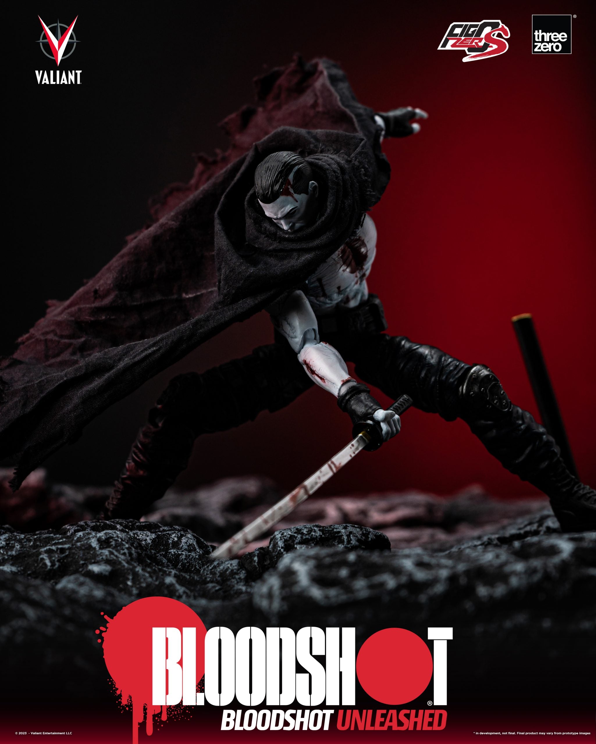 PRE-ORDER threezero - FigZero - Valiant - Bloodshot Unleashed 1/12