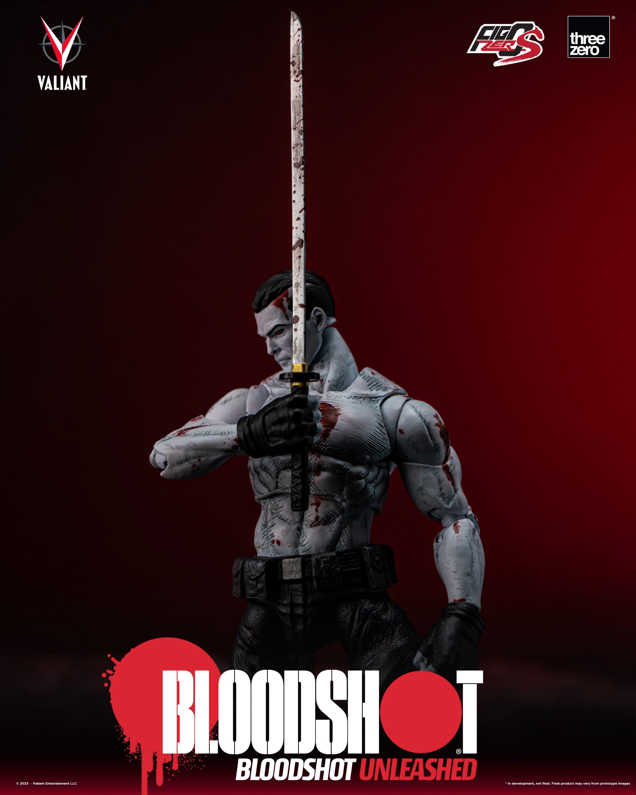PRE-ORDER threezero - FigZero - Valiant - Bloodshot Unleashed 1/12