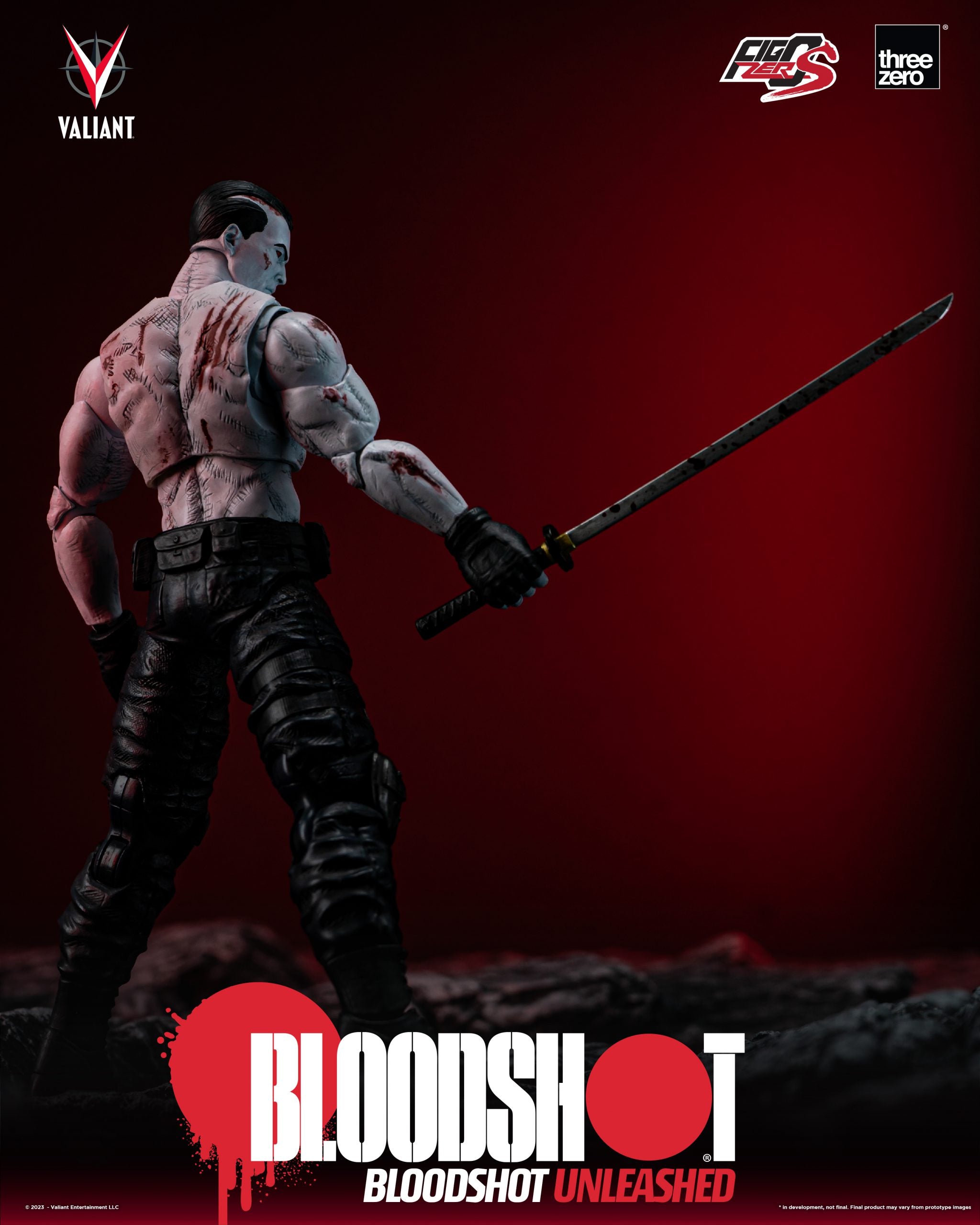 PRE-ORDER threezero - FigZero - Valiant - Bloodshot Unleashed 1/12