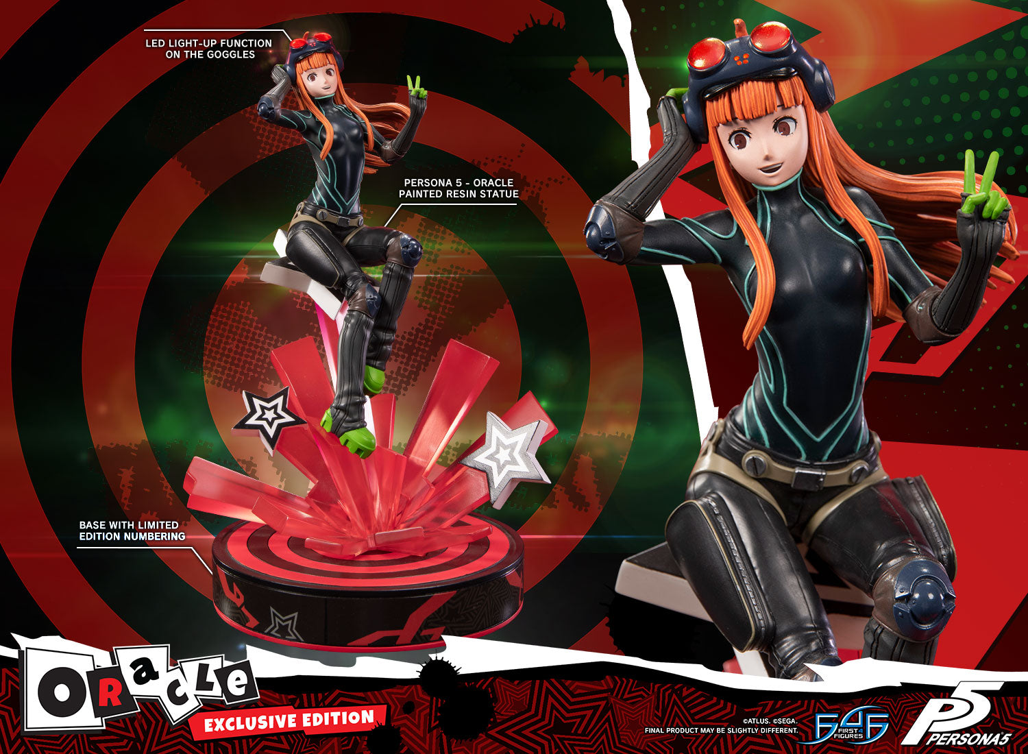 PRE-ORDER First4Figures - Persona 5 - Oracle: EXCLUSIVE Edition