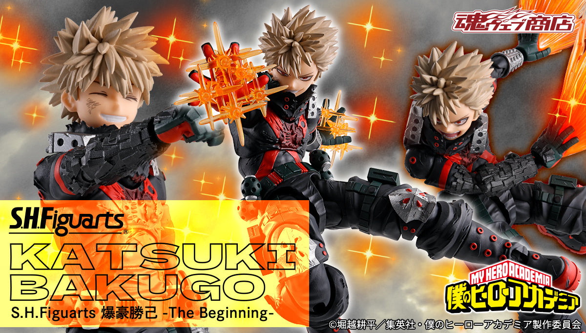 PRE-ORDER Bandai - S.H.Figuarts - My Hero Academia - Katsuki Bakugo: The Beginning [EXCLUSIVE]