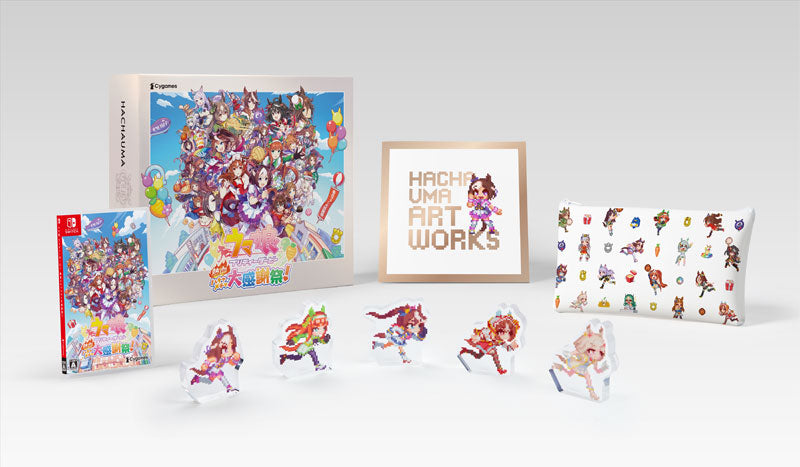 SPECIAL ORDER Cygames - Nintendo Switch - Umamusume: Pretty Derby - Nekketsu Hachamecha Dai Kansha-sai! DELUXE BOX [JP]