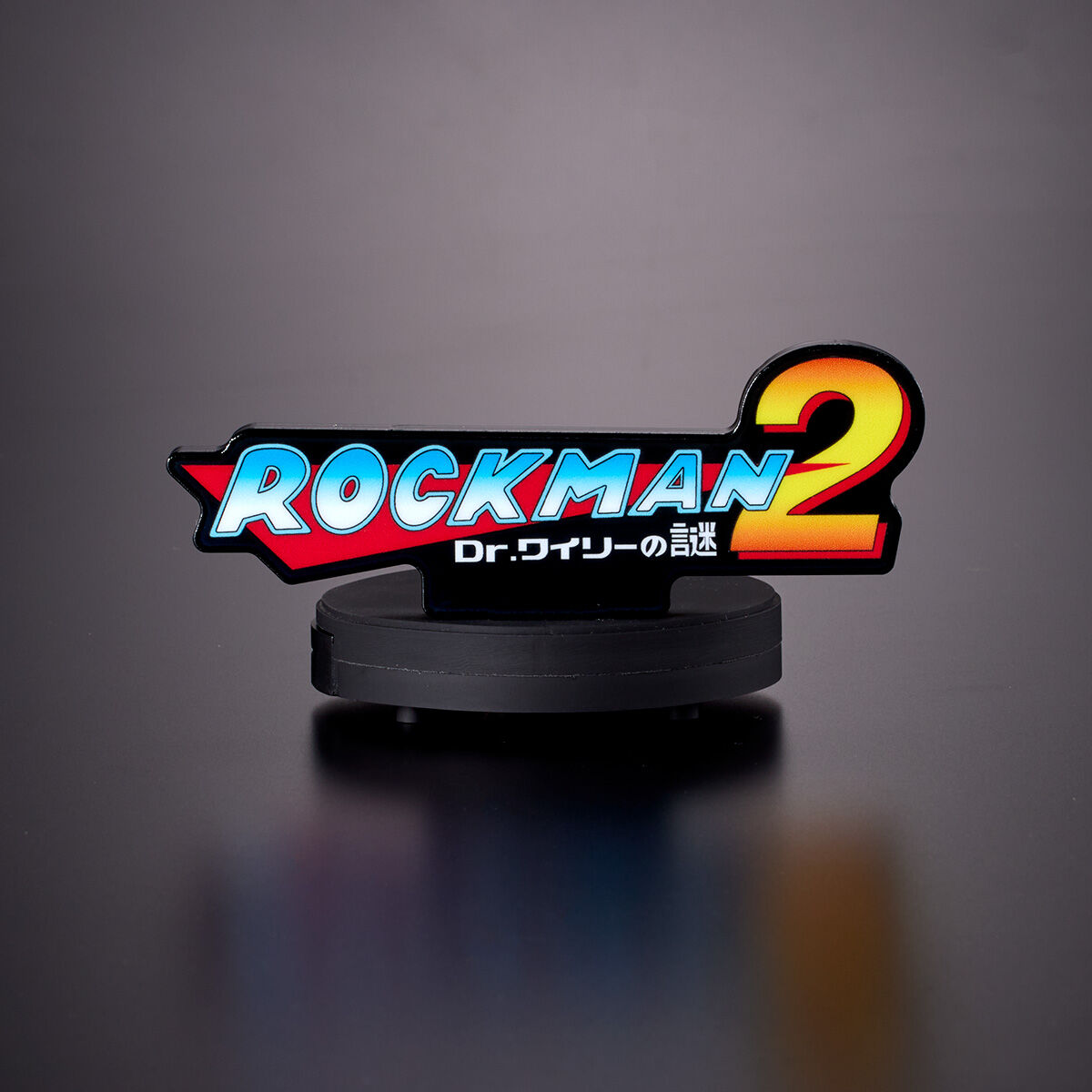 SPECIAL ORDER Bandai - BanColle! Acrylic Logo Display Sounds - Rockman [JP]