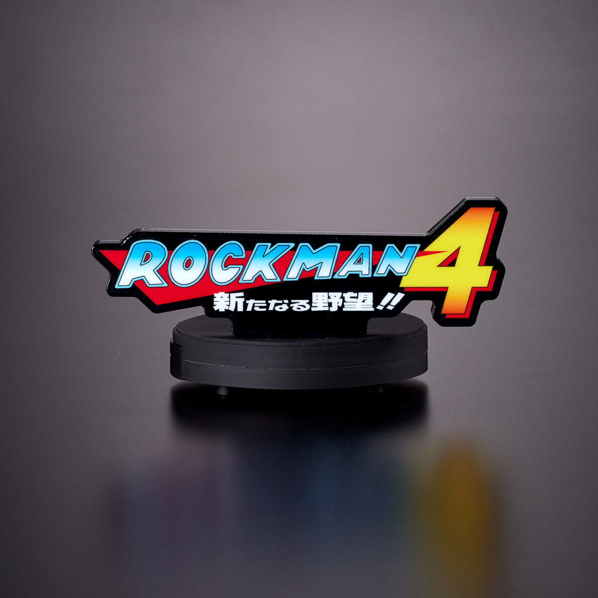 SPECIAL ORDER Bandai - BanColle! Acrylic Logo Display Sounds - Rockman [JP]
