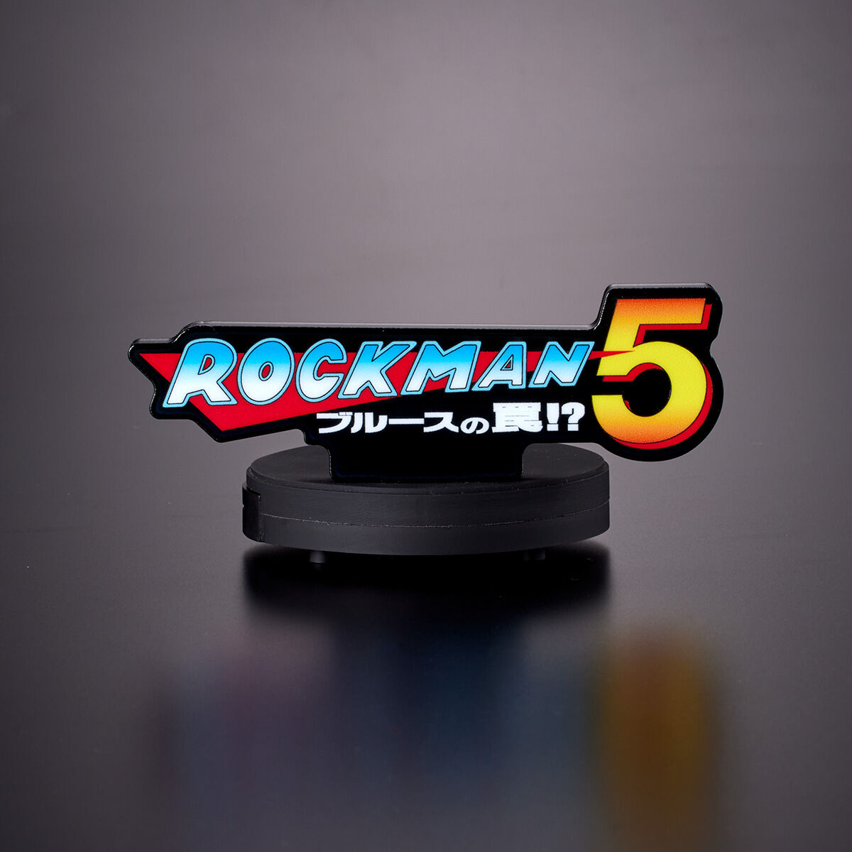 SPECIAL ORDER Bandai - BanColle! Acrylic Logo Display Sounds - Rockman [JP]