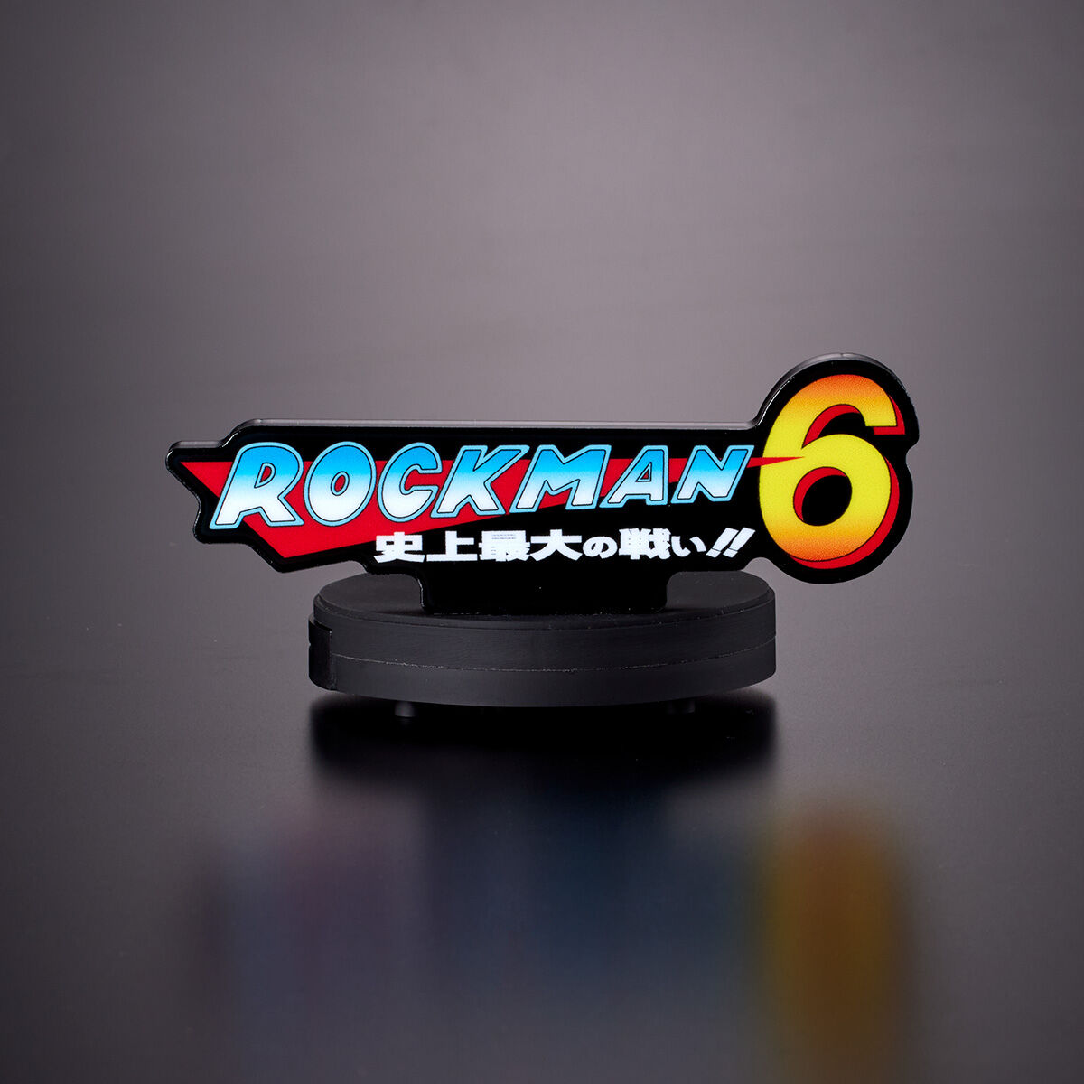 SPECIAL ORDER Bandai - BanColle! Acrylic Logo Display Sounds - Rockman [JP]