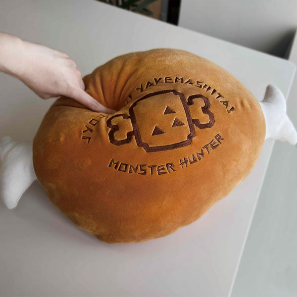 SPECIAL ORDER Monster Hunter MochiKawa Cushion - Well-Done Steak 1/1 [October 2023 Release] [JP]