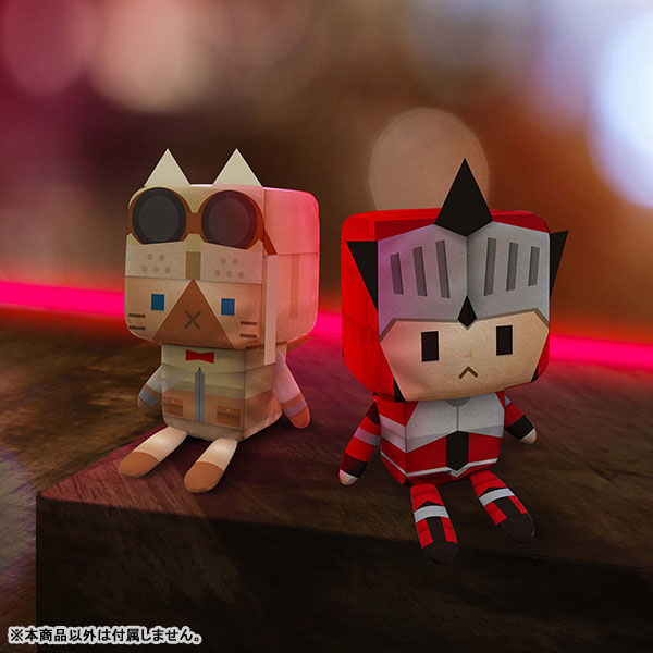 SPECIAL ORDER Capcom - Monster Hunter VOXENATION Plush CAPCOM40th - Felyne: Leather Armor [JP]