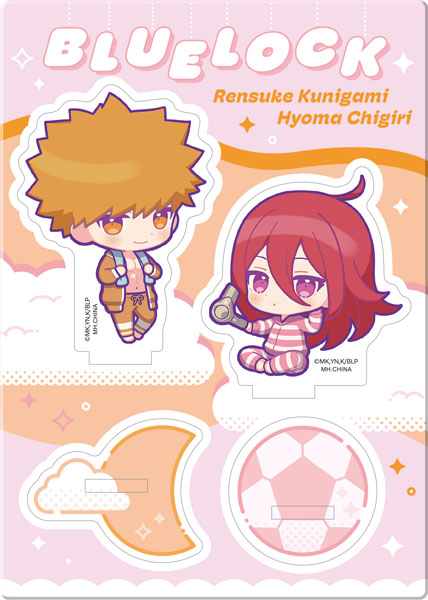 SPECIAL ORDER MegaHouse - Acrylic Stand Buddy Colle Bluelock Good Night Ver. 2 - Rensuke Kunigami & Hyouma Chigiri [JP]