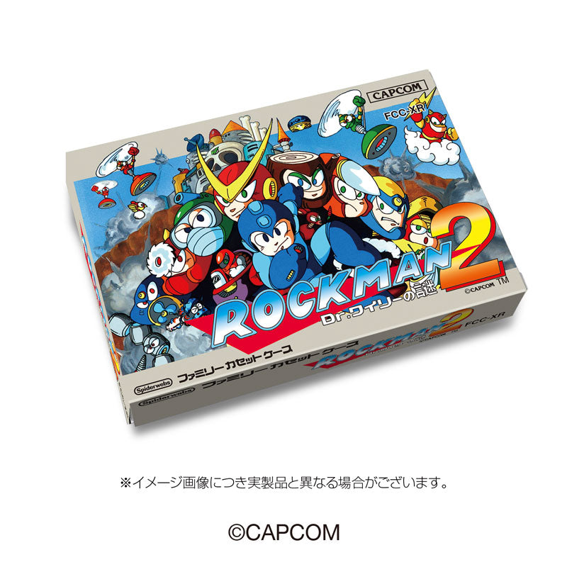 SPECIAL ORDER Spiderweb - Family Cassette Case / Mega Man 2: AmiAmi Exclusive [JP]