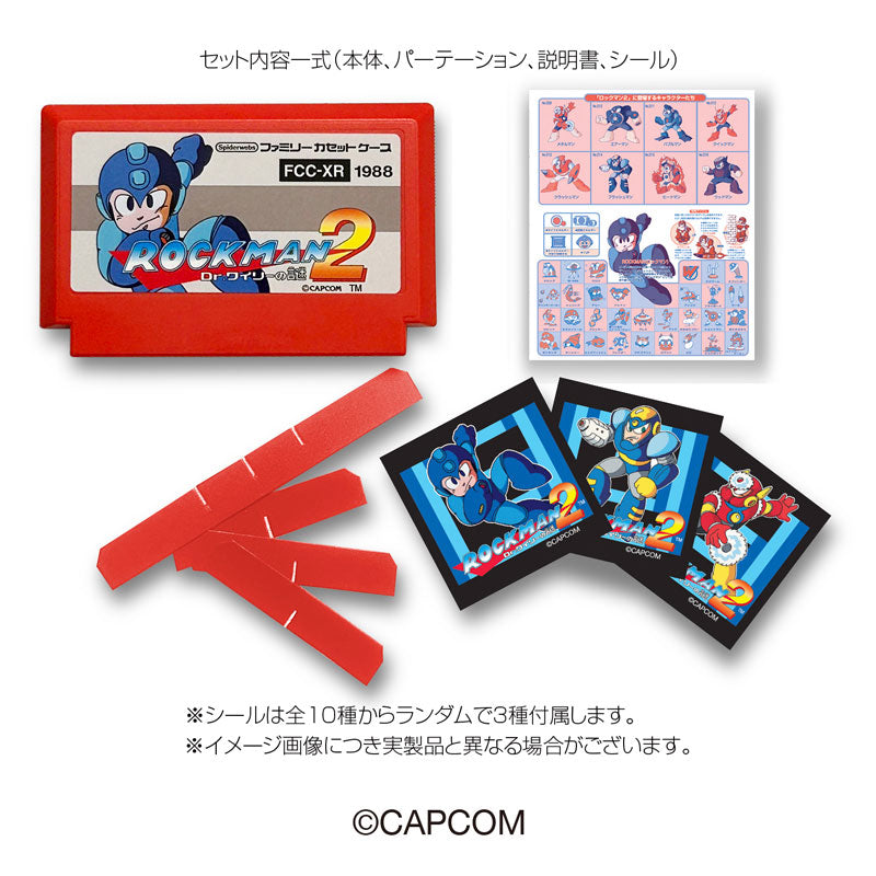 SPECIAL ORDER Spiderweb - Family Cassette Case / Mega Man 2: AmiAmi Exclusive [JP]