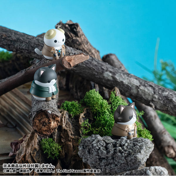 PRE-ORDER MegaHouse - MEGA CAT PROJECT Attack on Titan - Attack on Tinyan - Gathering Scout Regiment danyan! [January 2026] [Box of 8]