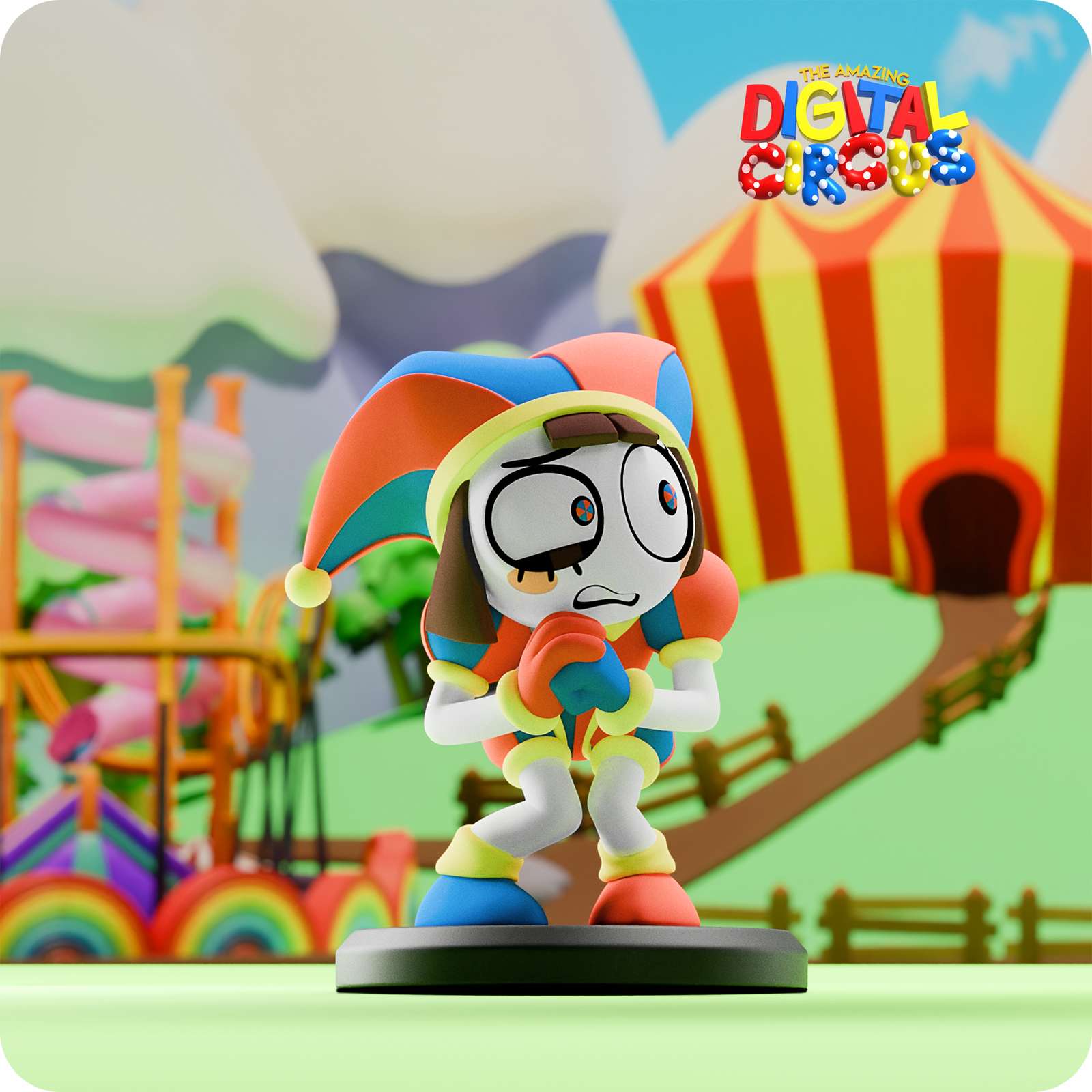BACK ORDER Glitch - Animatez - The Amazing Digital Circus - Pomni