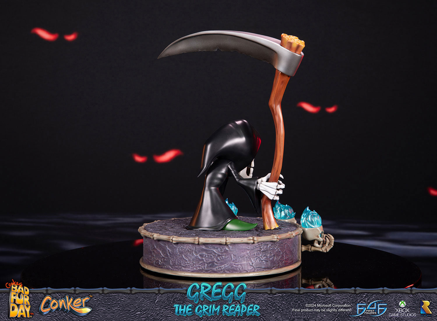 PRE-ORDER First4Figures - Conker's Bad Fur Day - Gregg the Grim Reaper