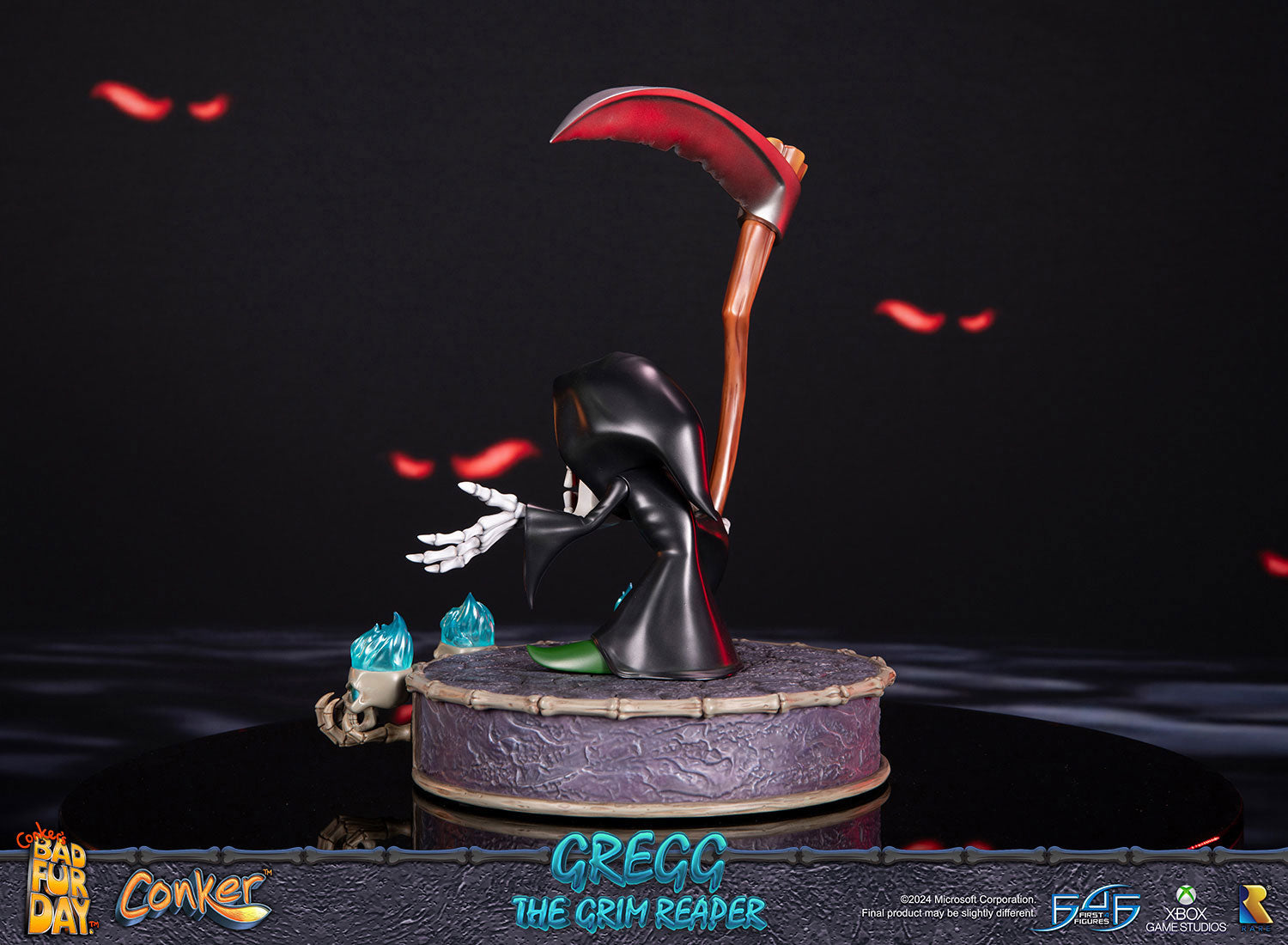 PRE-ORDER First4Figures - Conker's Bad Fur Day - Gregg the Grim Reaper