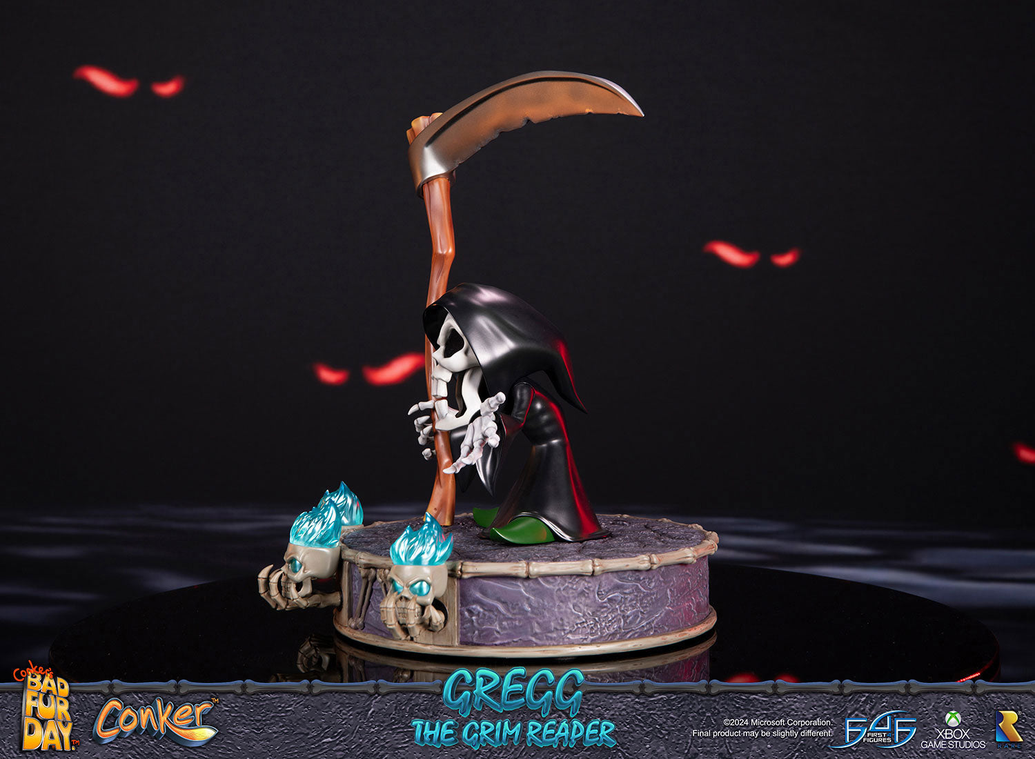 PRE-ORDER First4Figures - Conker's Bad Fur Day - Gregg the Grim Reaper