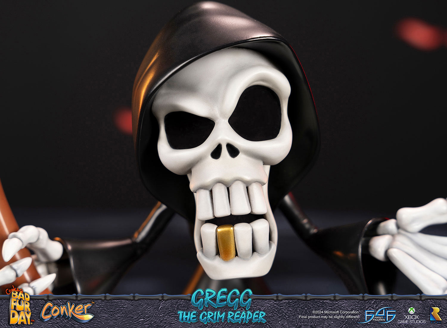 PRE-ORDER First4Figures - Conker's Bad Fur Day - Gregg the Grim Reaper