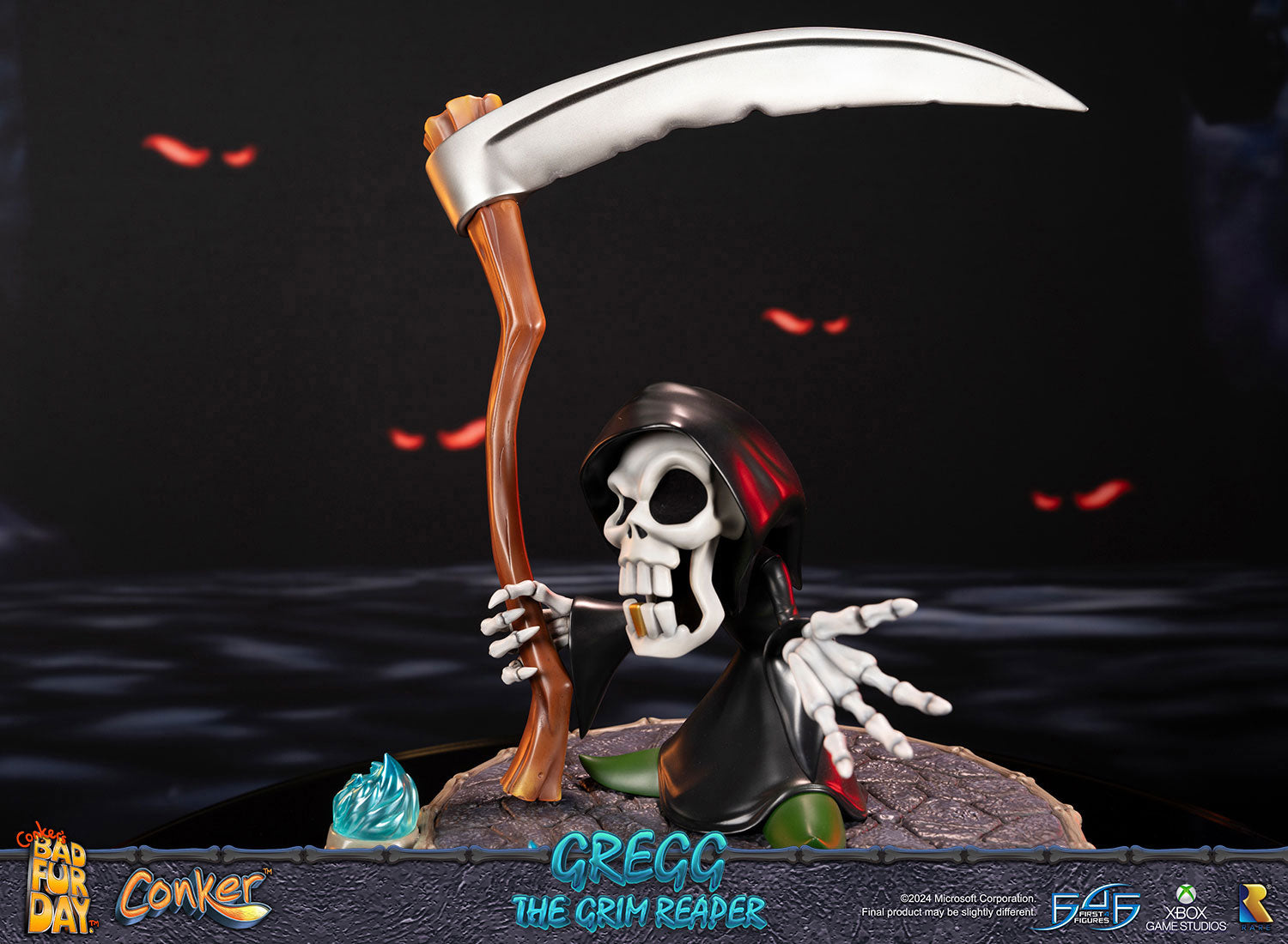 PRE-ORDER First4Figures - Conker's Bad Fur Day - Gregg the Grim Reaper