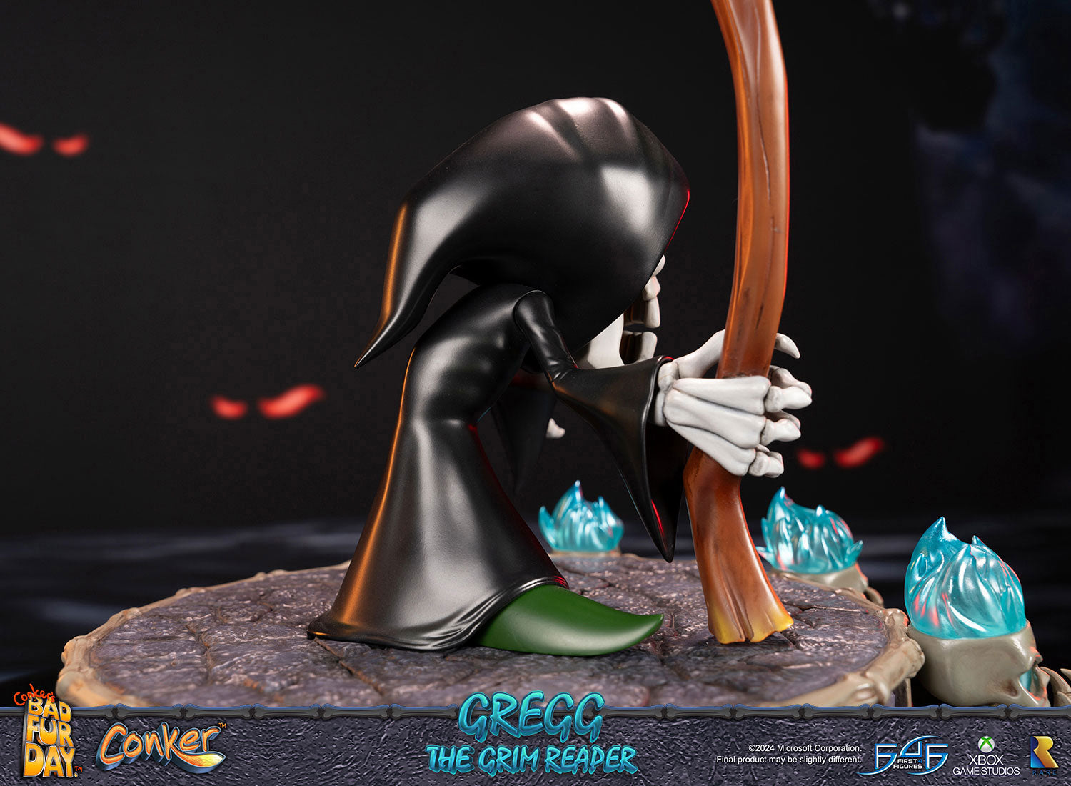 PRE-ORDER First4Figures - Conker's Bad Fur Day - Gregg the Grim Reaper