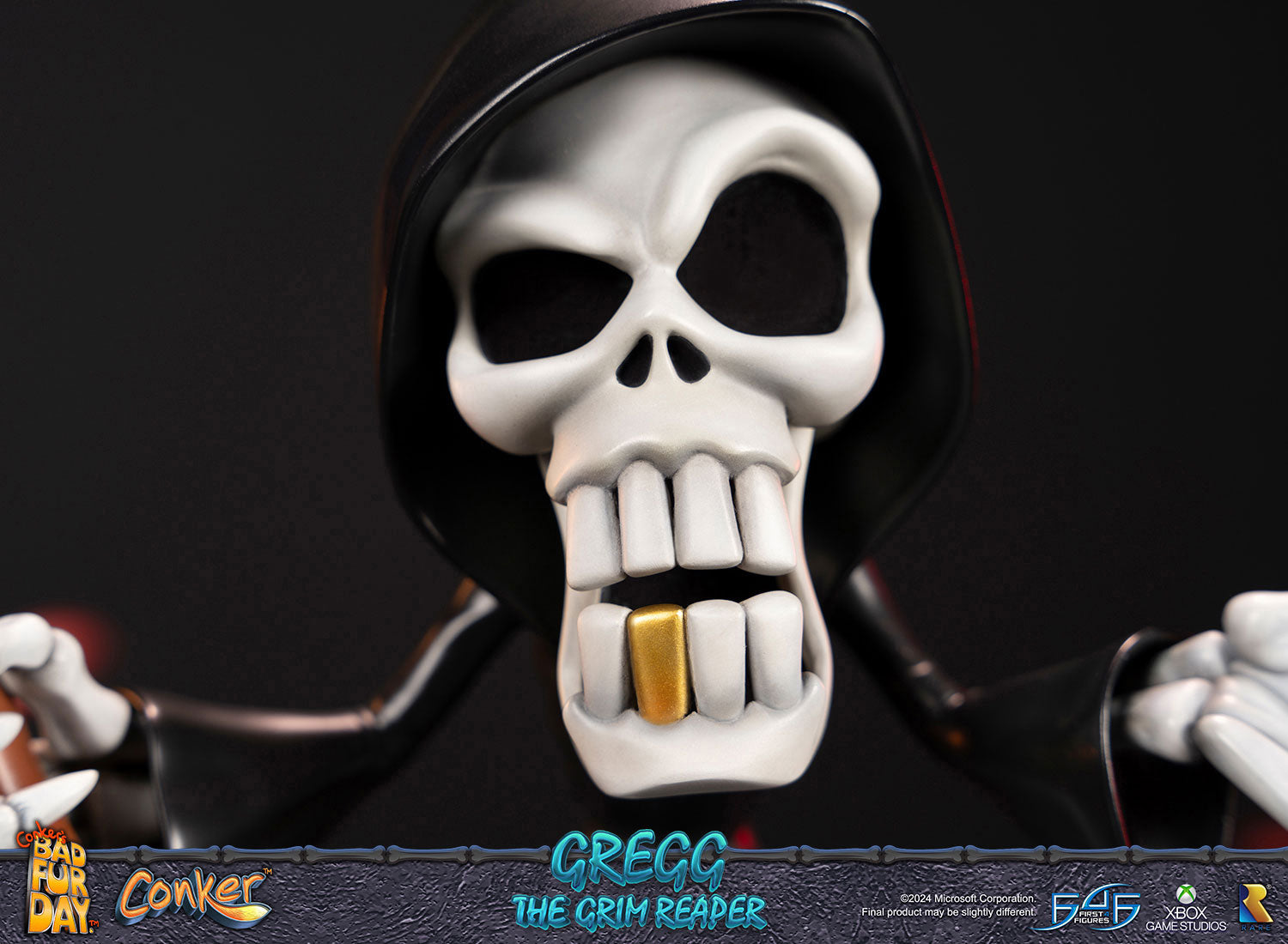 PRE-ORDER First4Figures - Conker's Bad Fur Day - Gregg the Grim Reaper