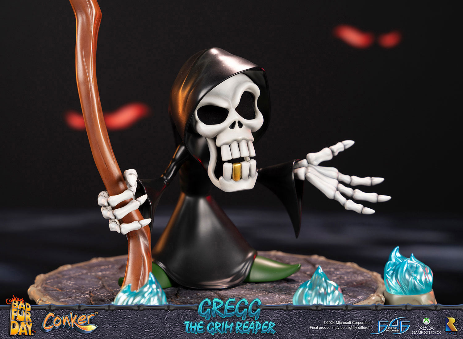 PRE-ORDER First4Figures - Conker's Bad Fur Day - Gregg the Grim Reaper