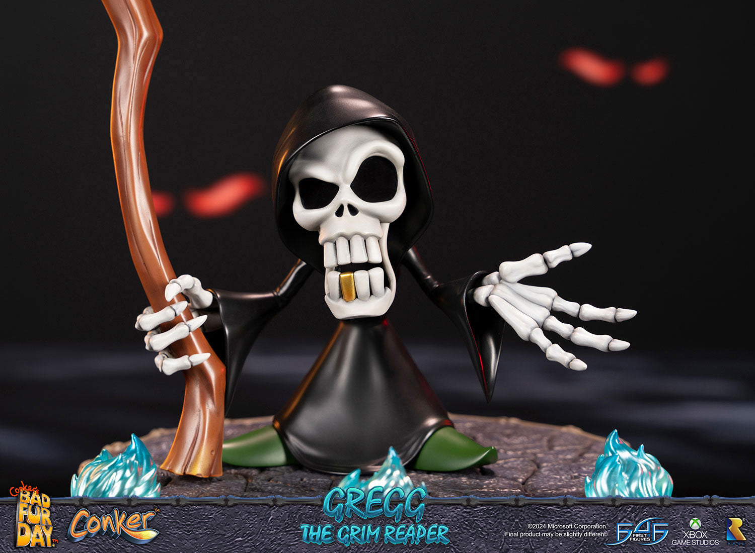 PRE-ORDER First4Figures - Conker's Bad Fur Day - Gregg the Grim Reaper